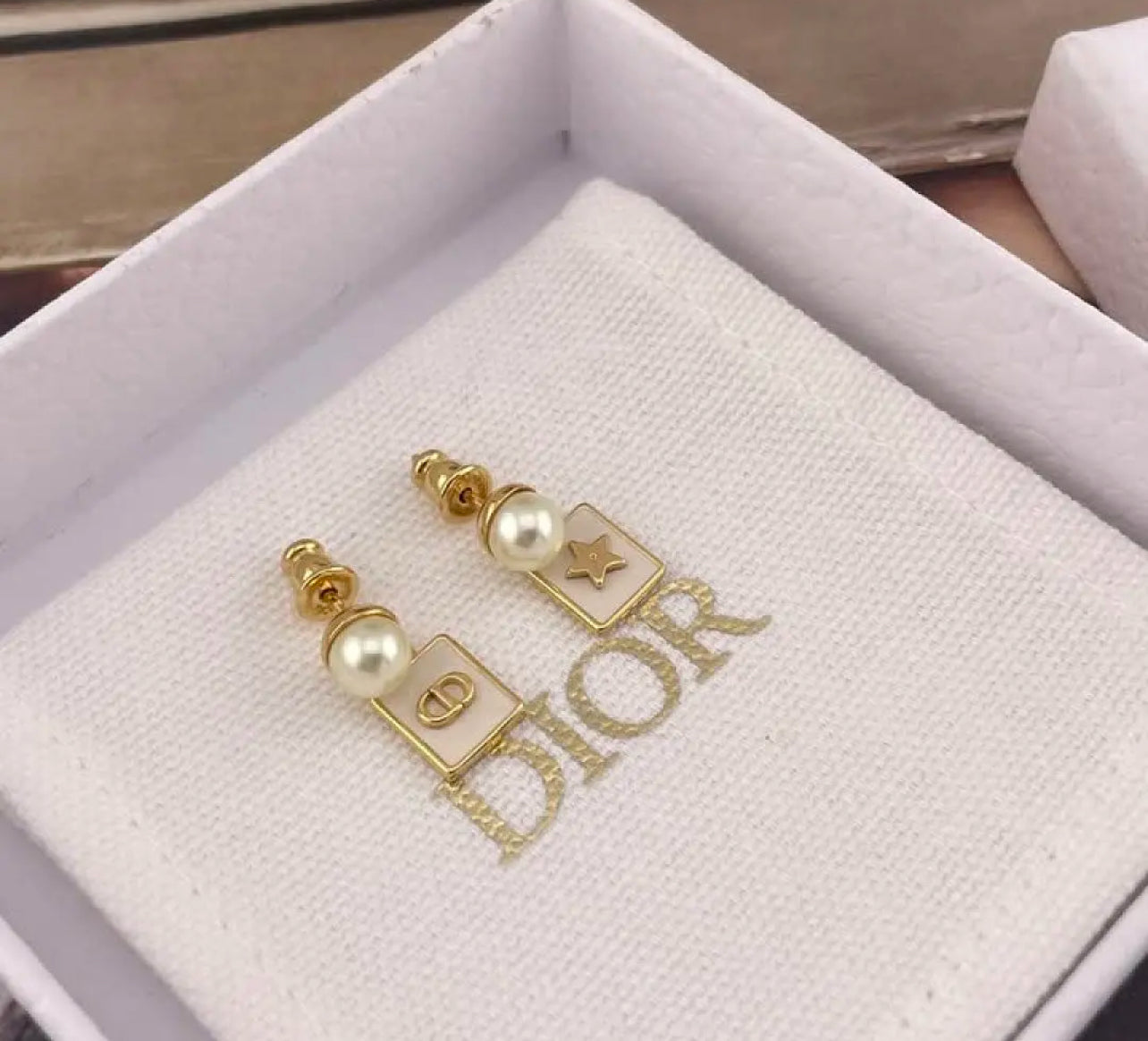 Logo Earrings