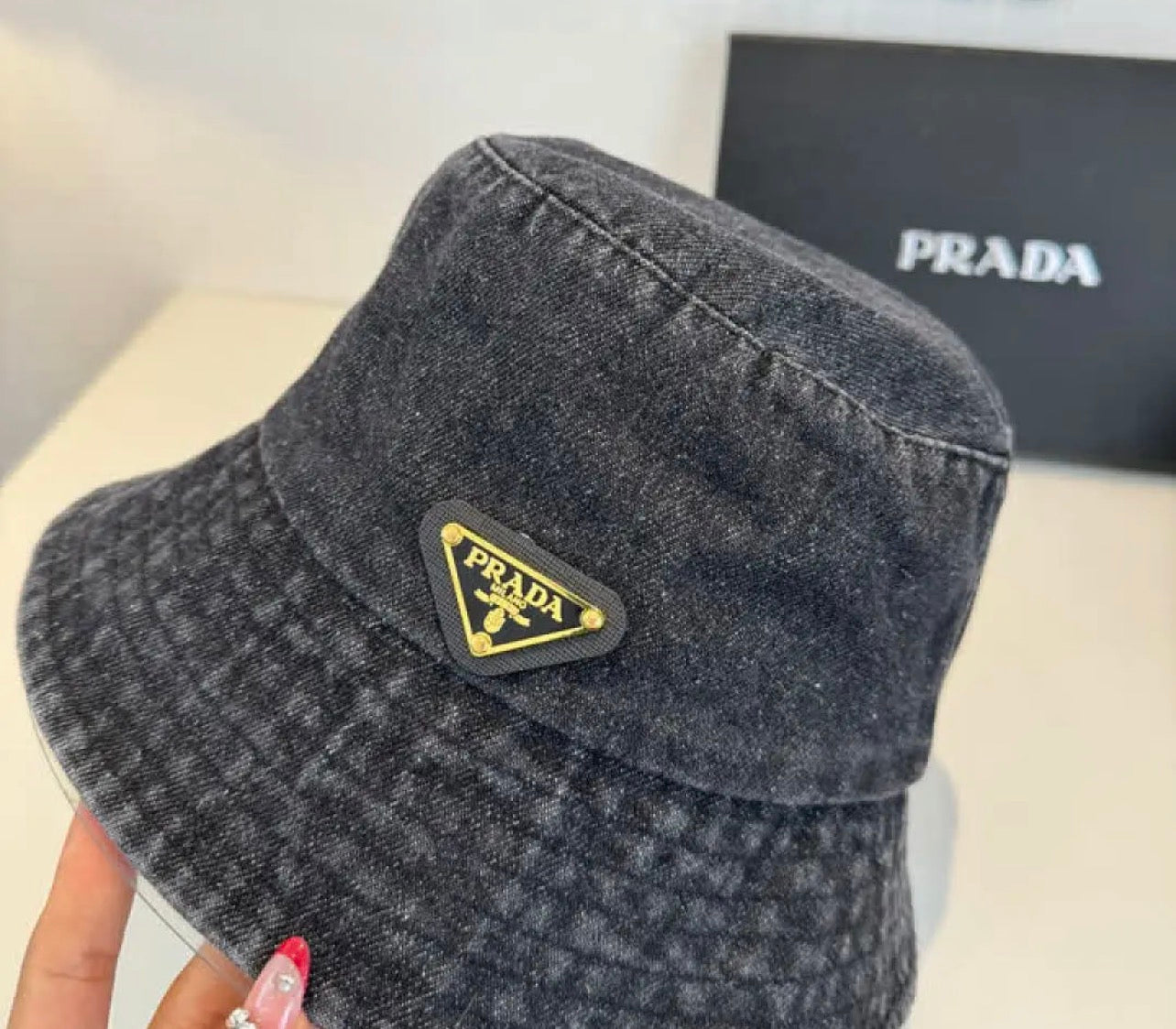 Denim Bucket Hat
