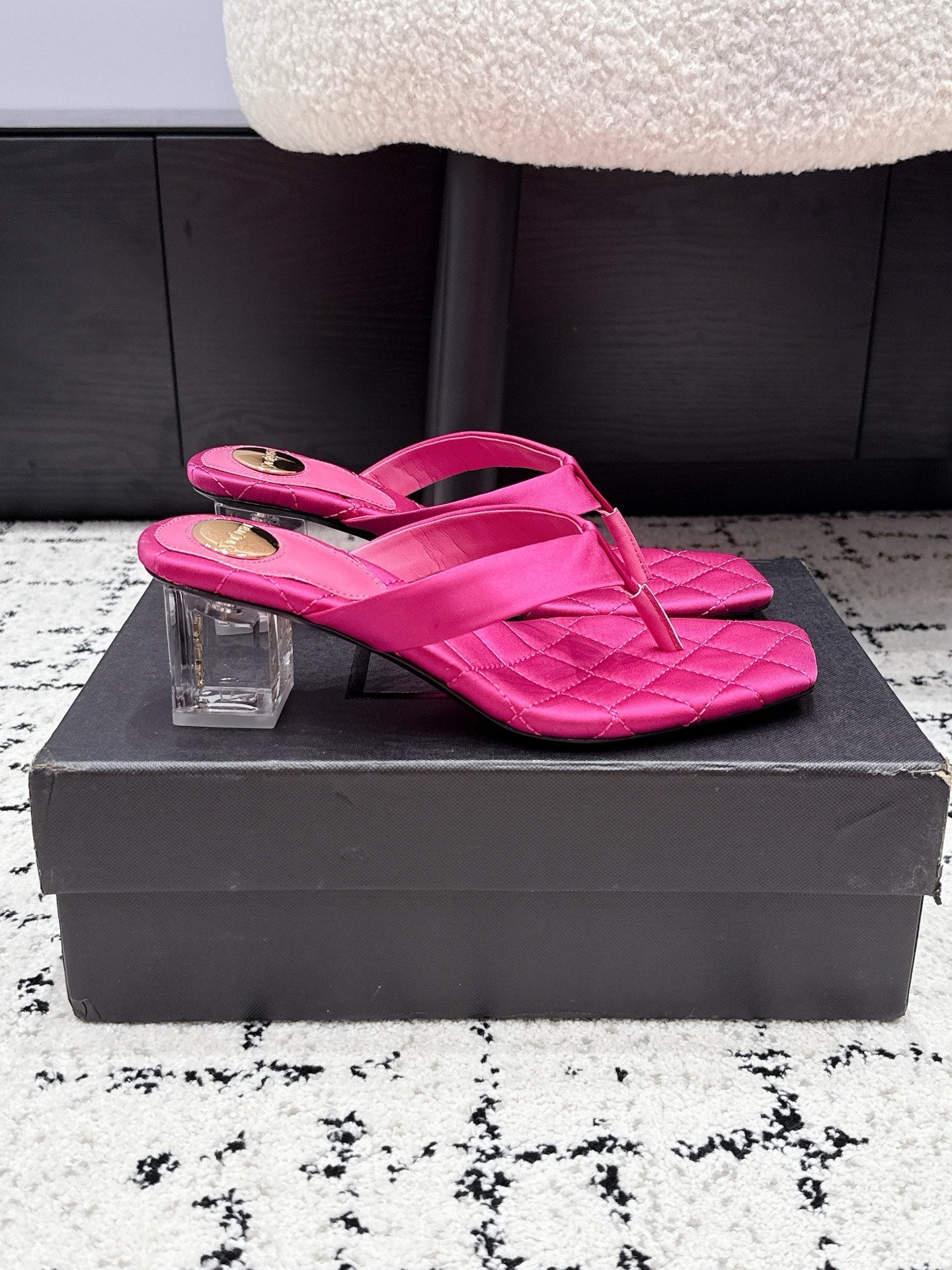 Satin Sandals