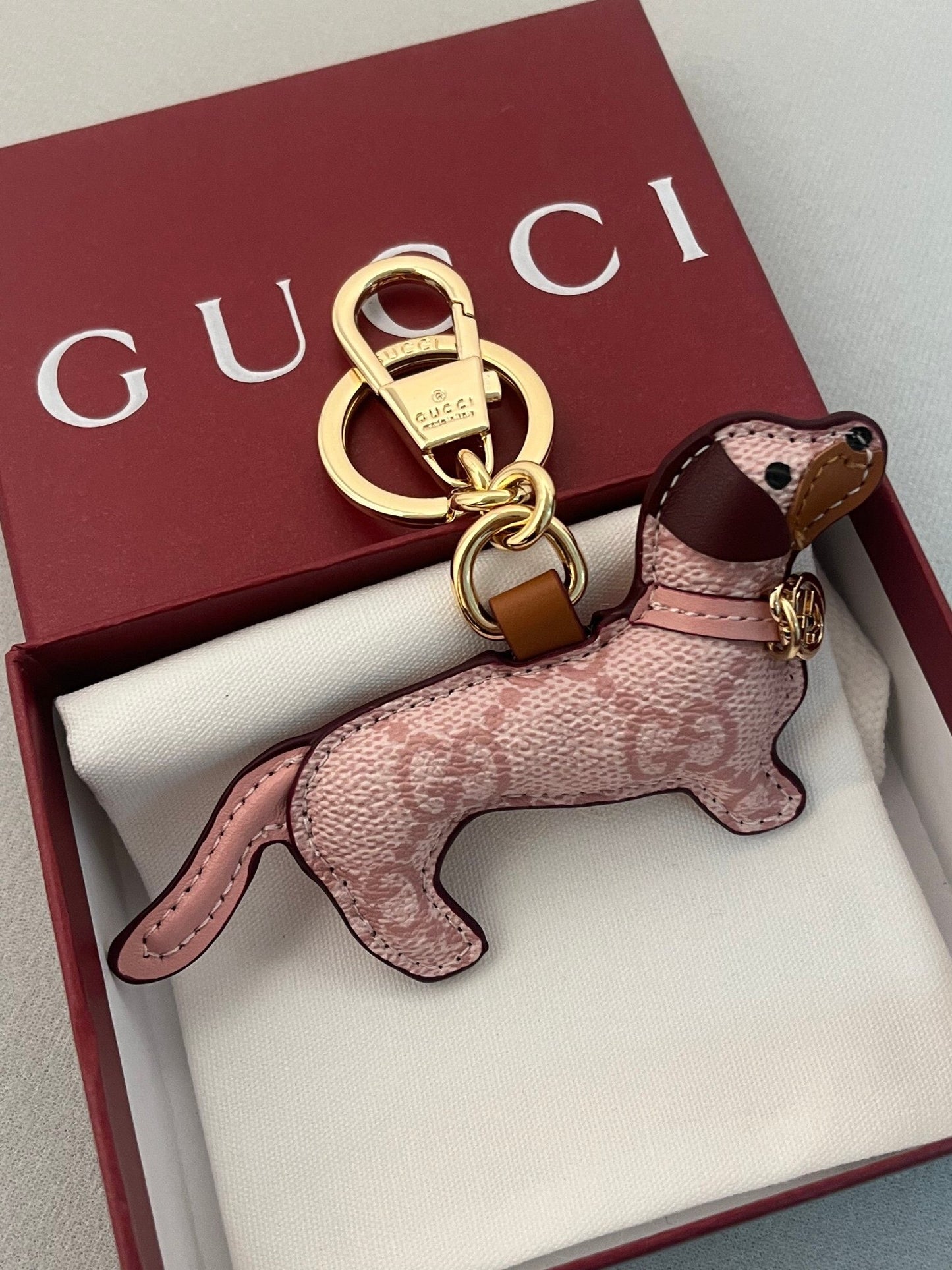GG Dog Bag Charm/Keychain
