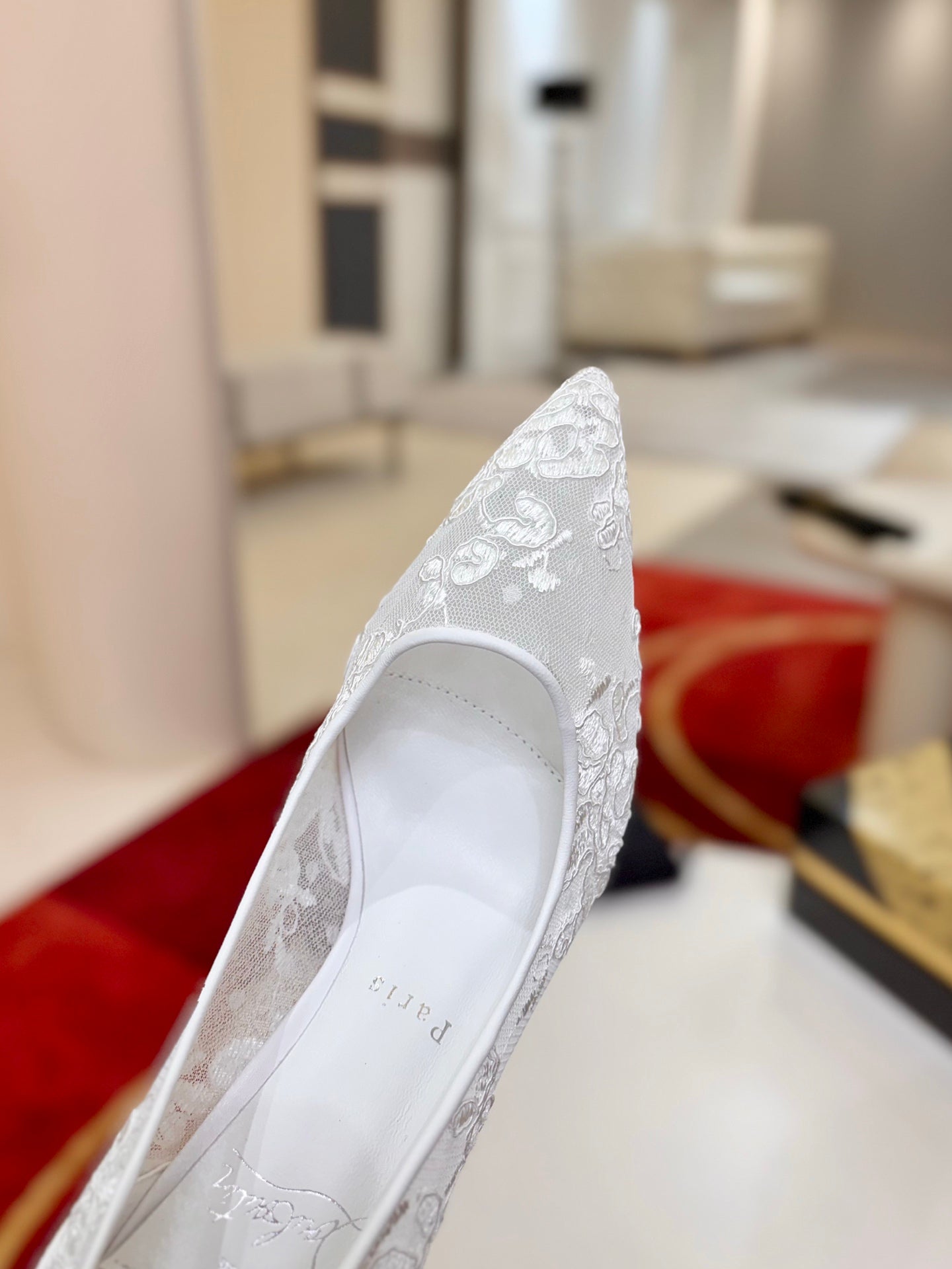 Lace Pumps