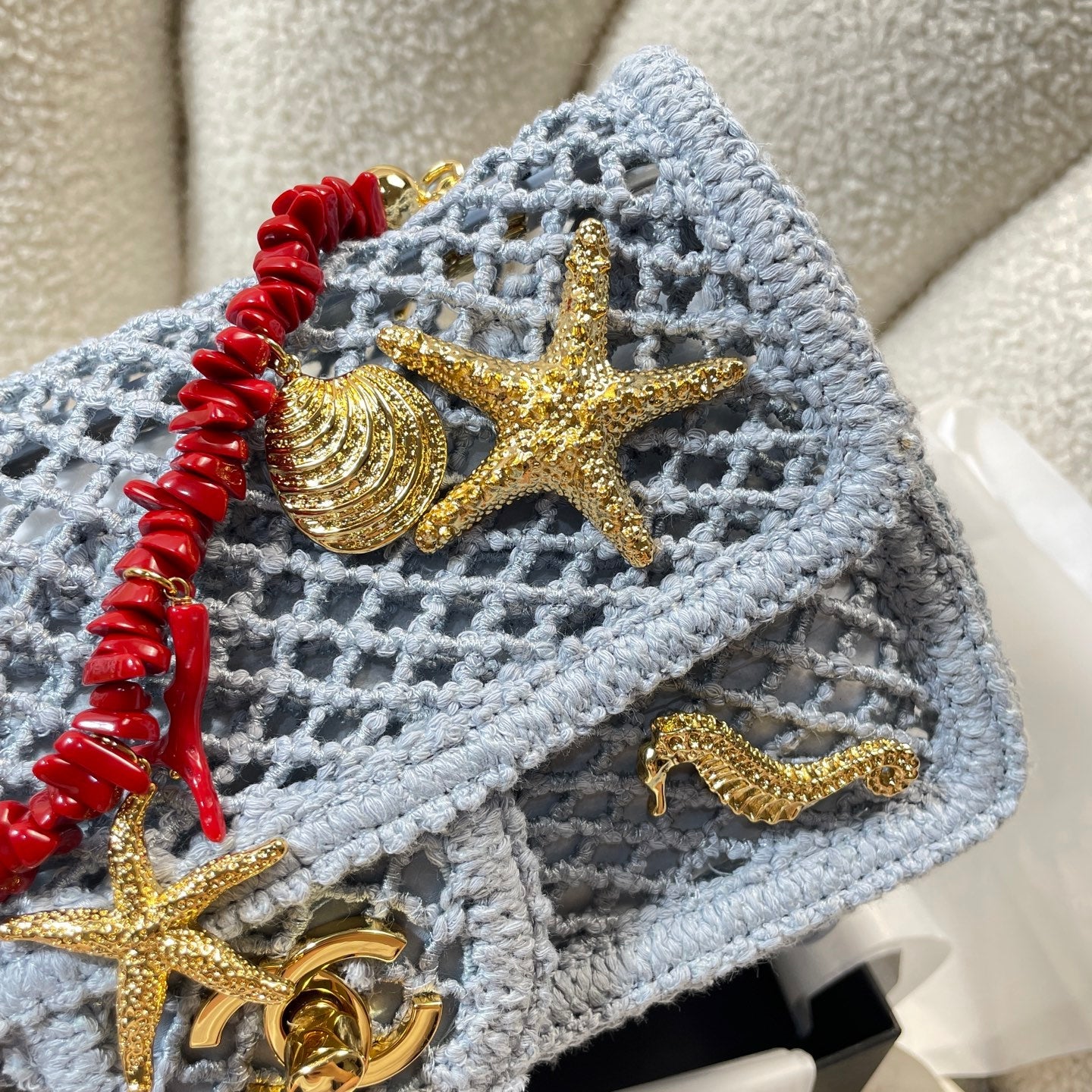 Mesh Flap Bag