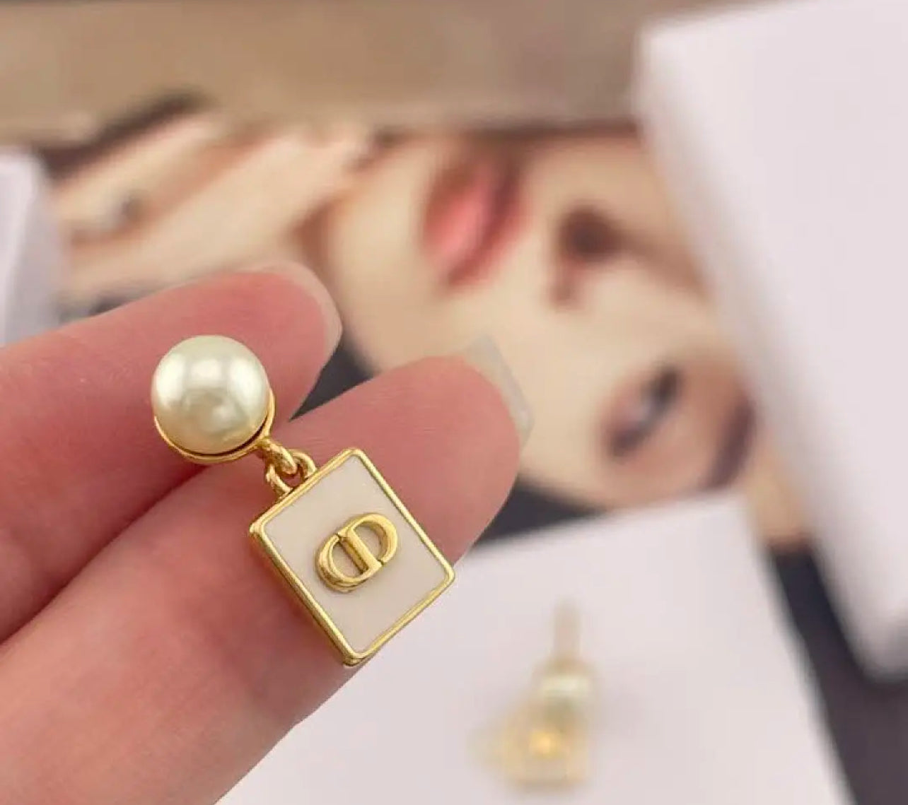 Logo Earrings