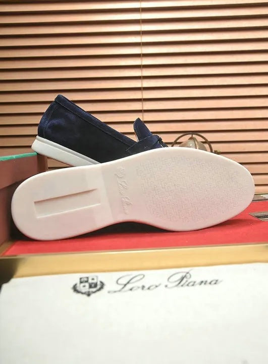Suede Loafers