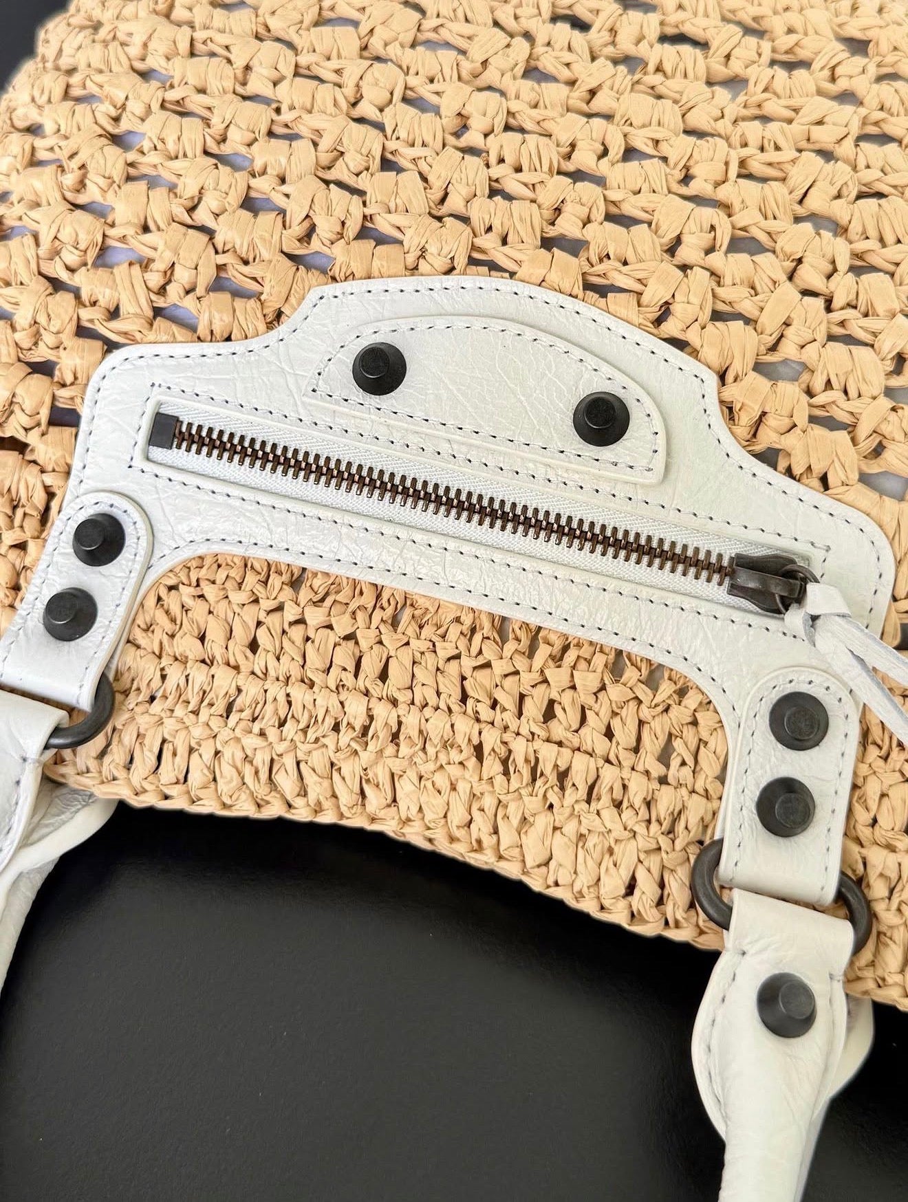 Raffia City Bag