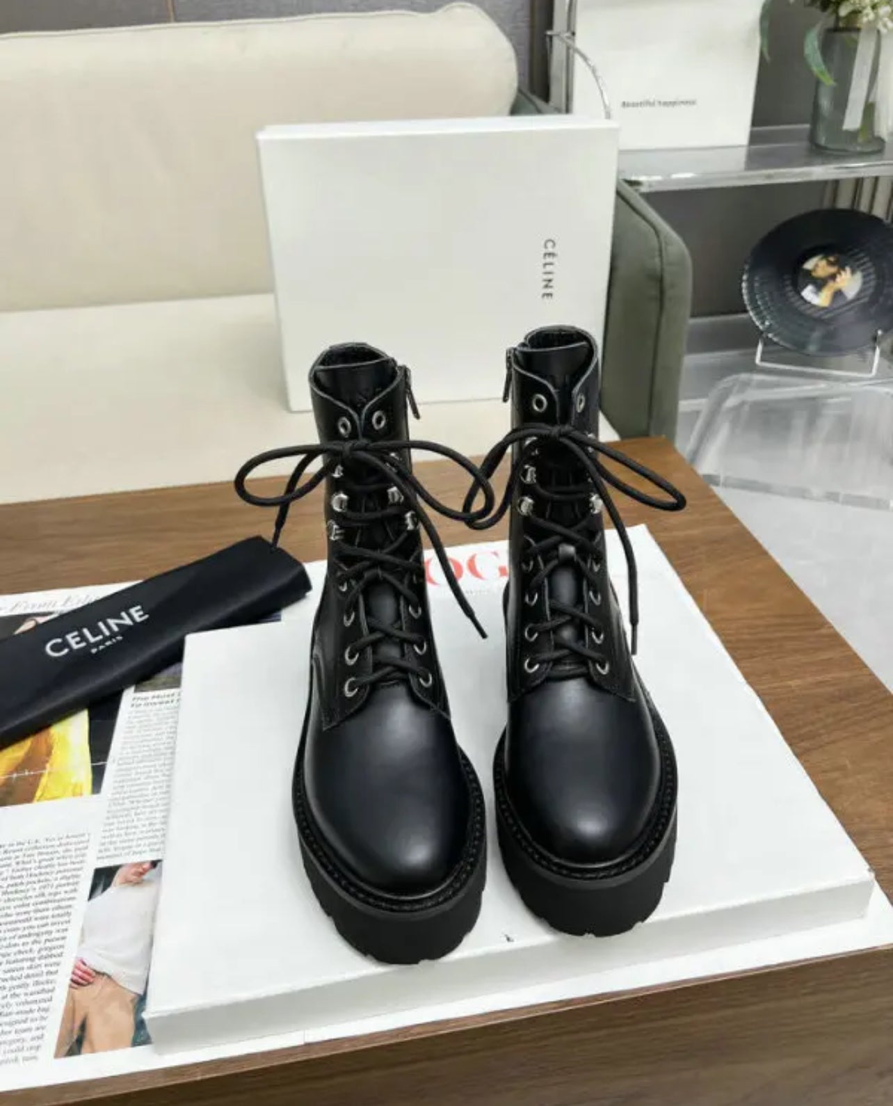 Leather Boots