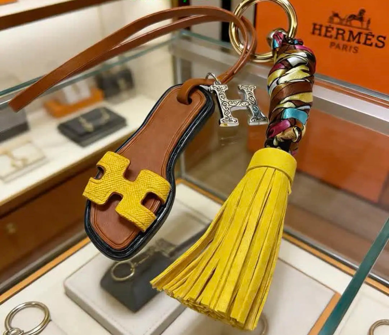 Sandal Bag Charm Keychain