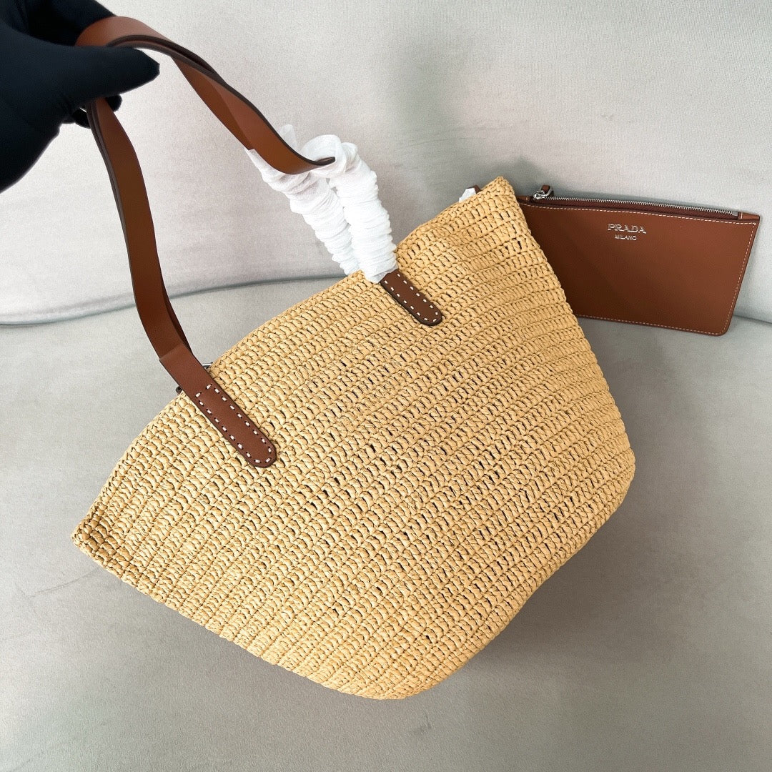 Raffia Basket Bag