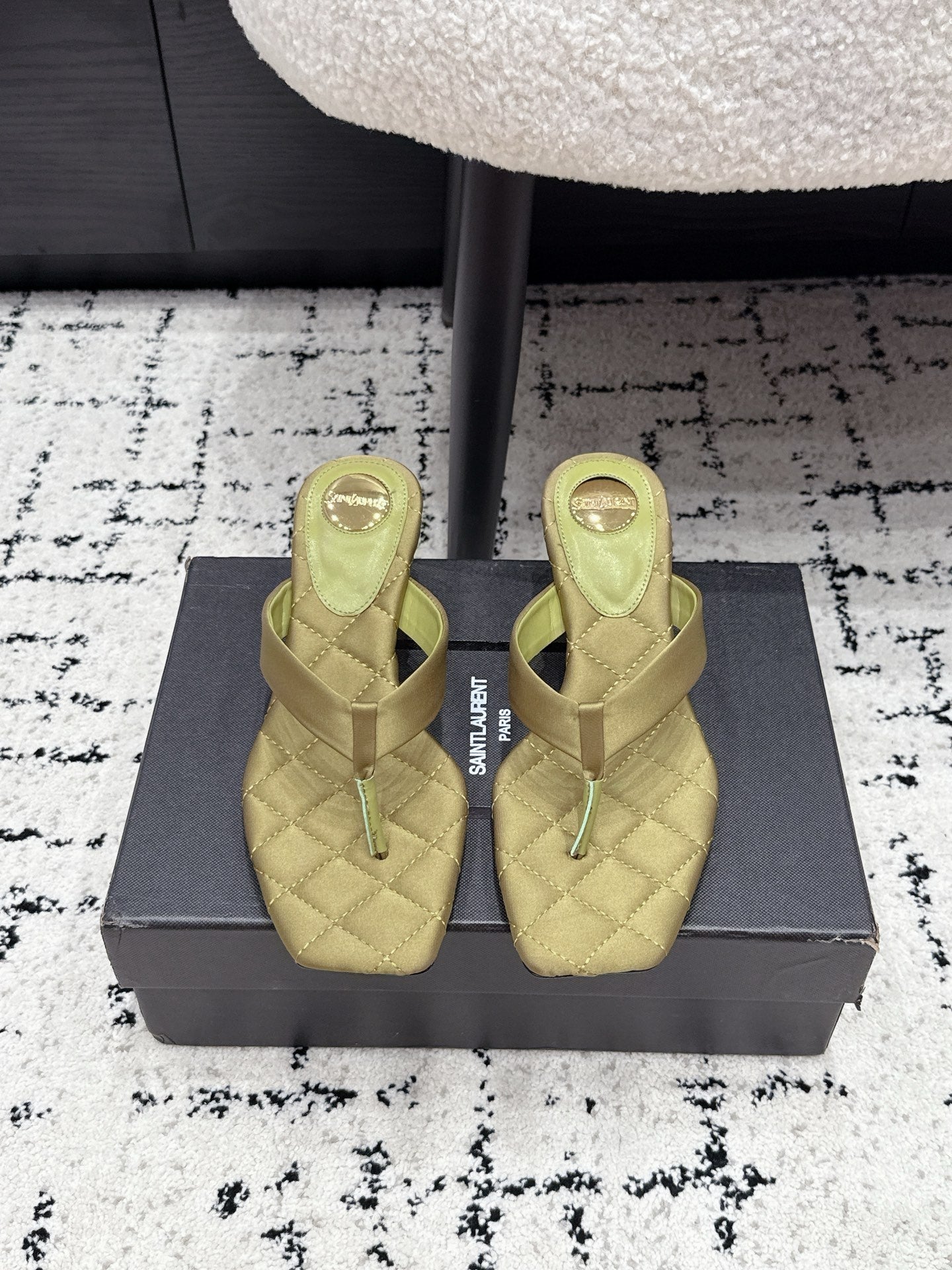 Satin Sandals