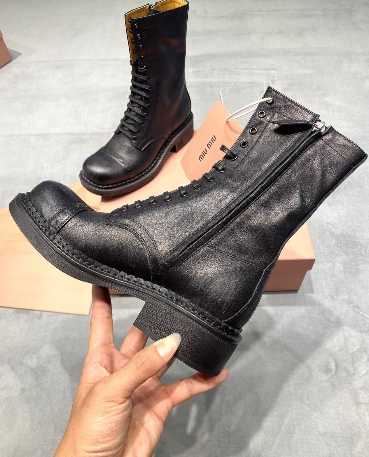 Leather Boots