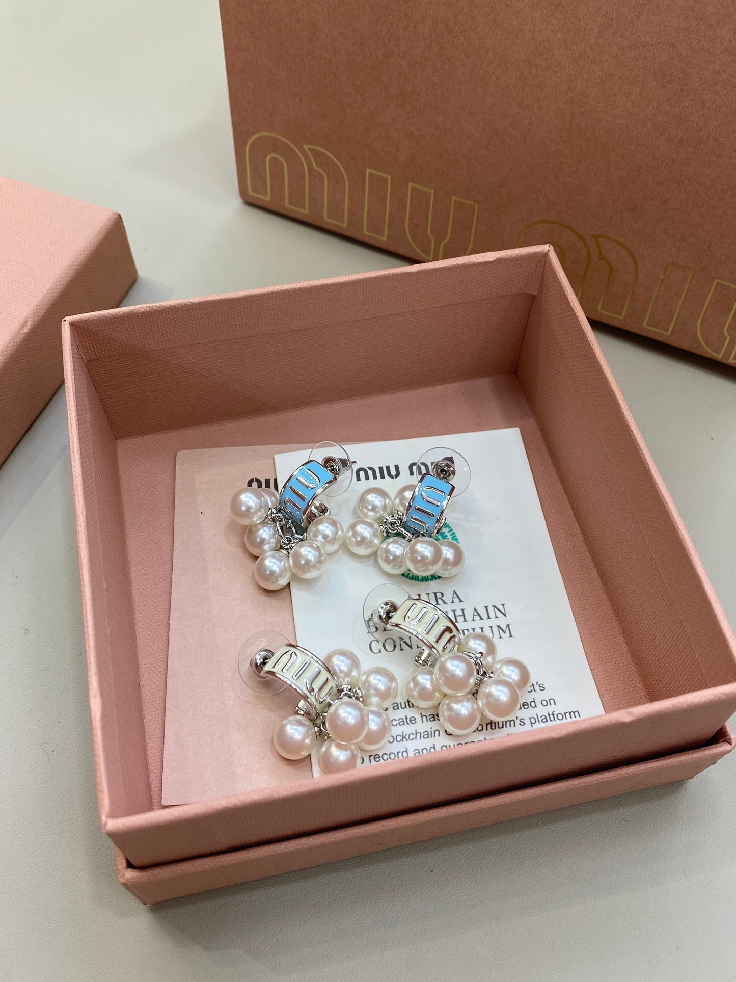 Logo Earrings