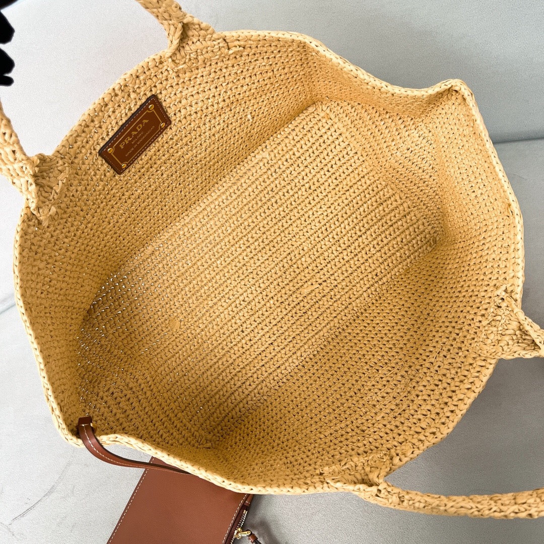 Raffia Tote Bag