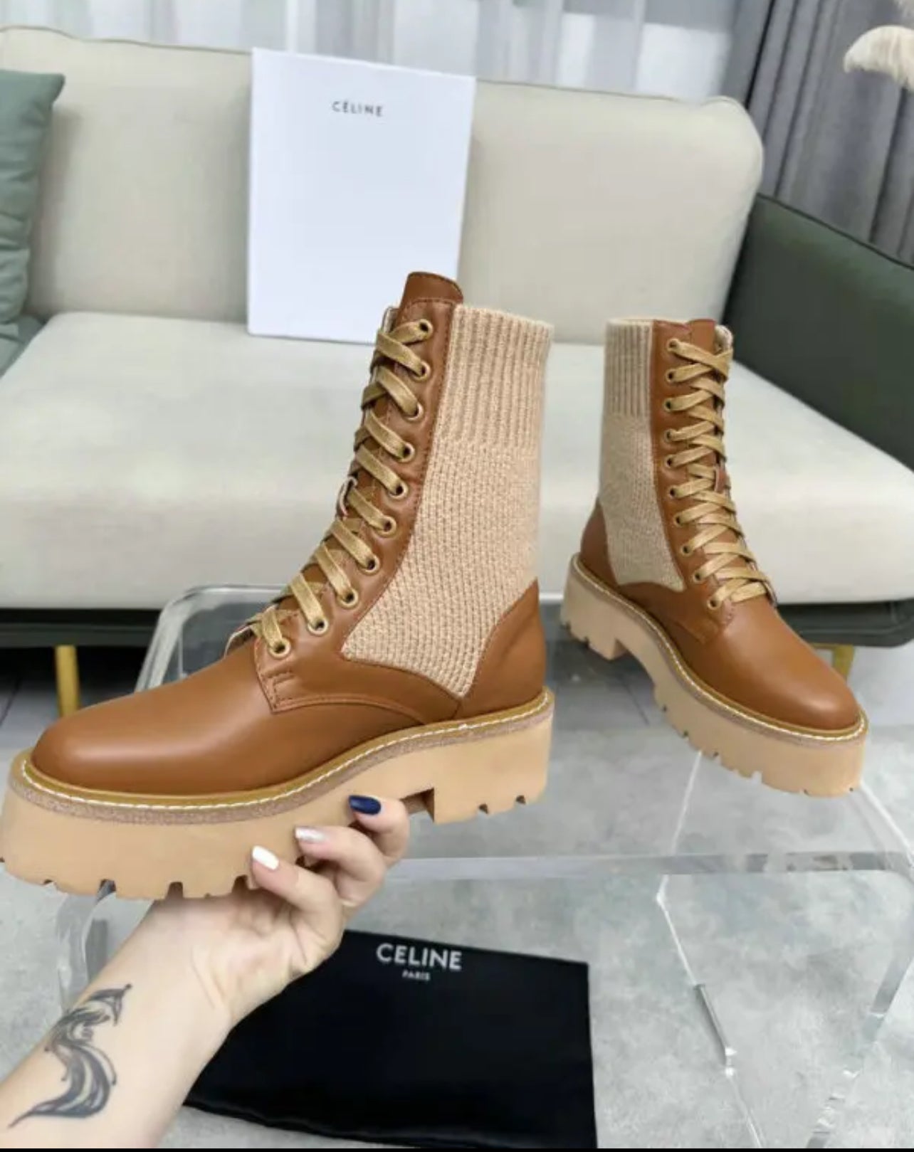 Leather Boots