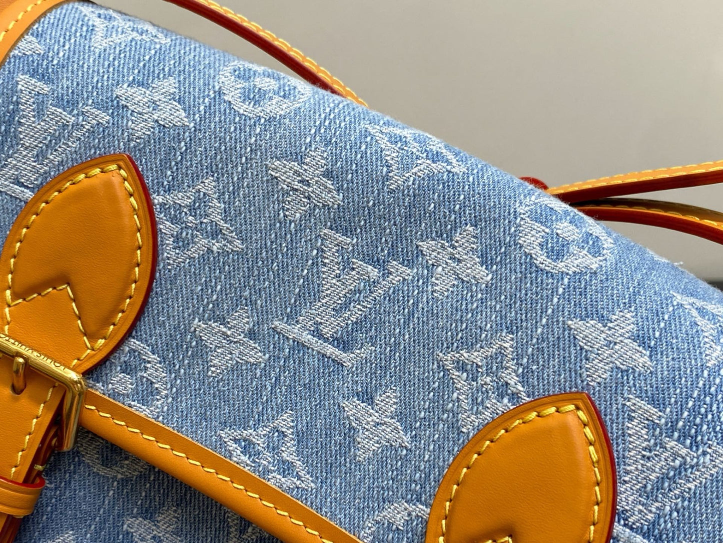 Denim Satchel