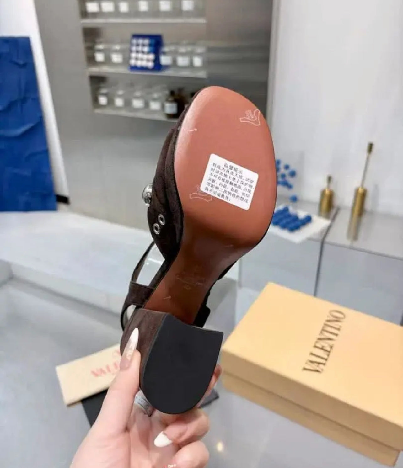 Suede Sandals