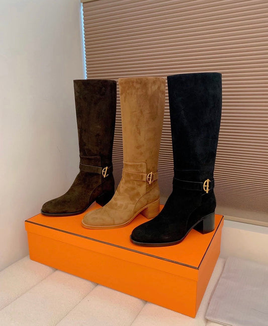 Suede Boots