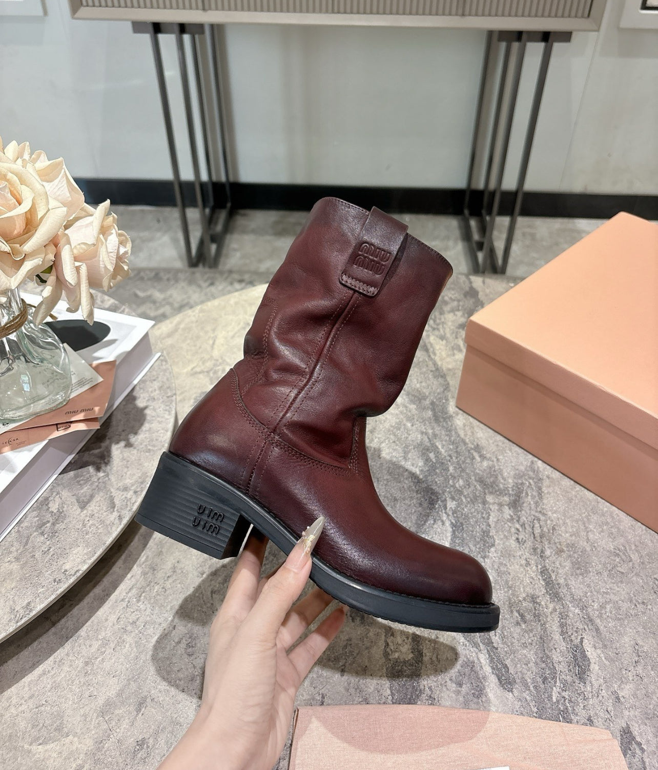 Leather Boots