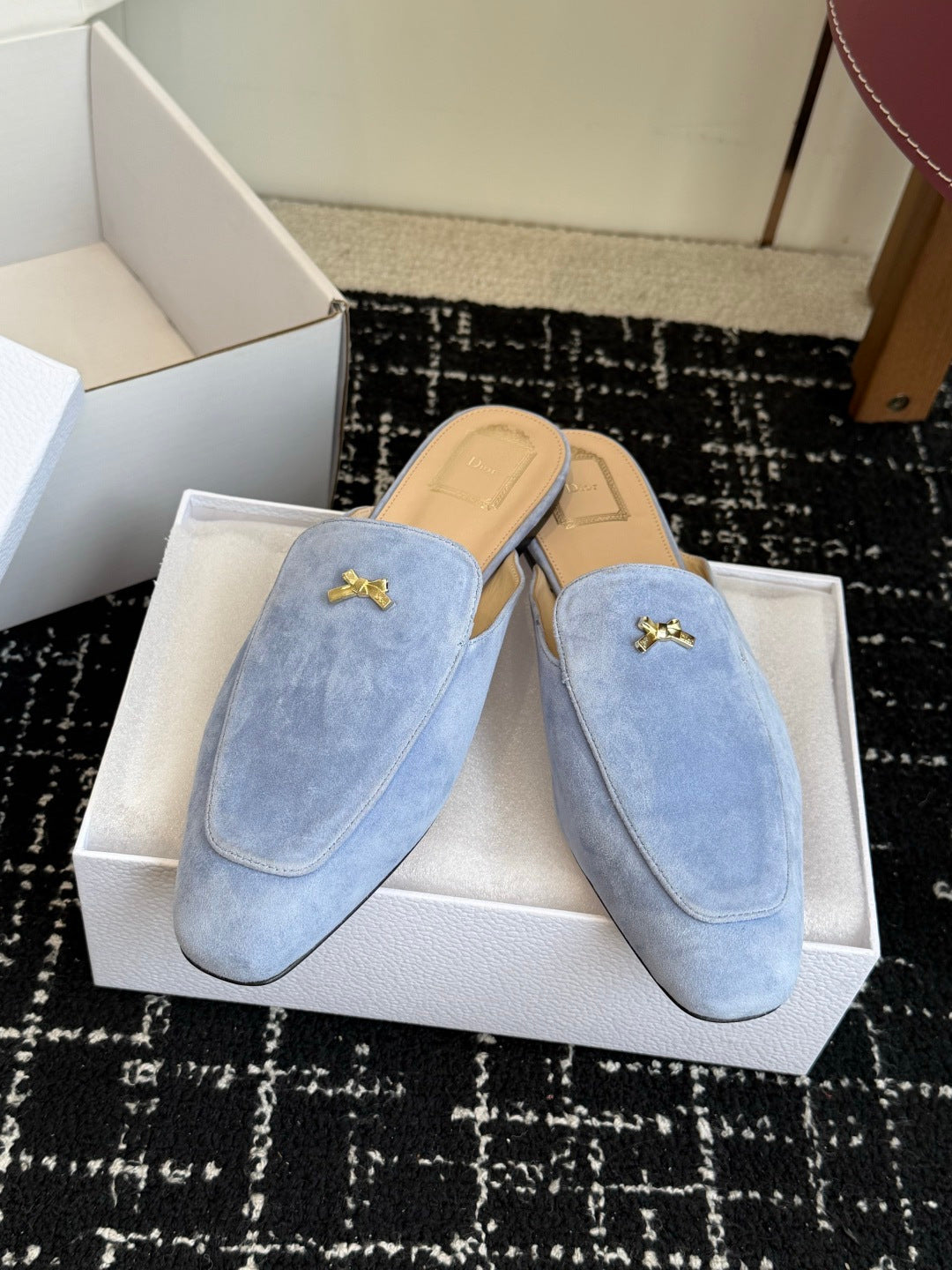 Suede Loafers