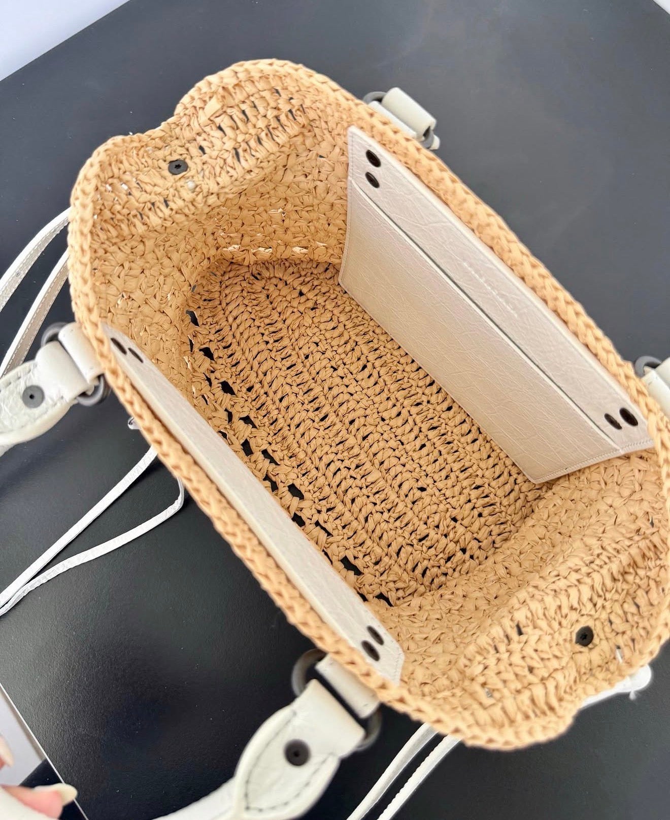 Raffia City Bag