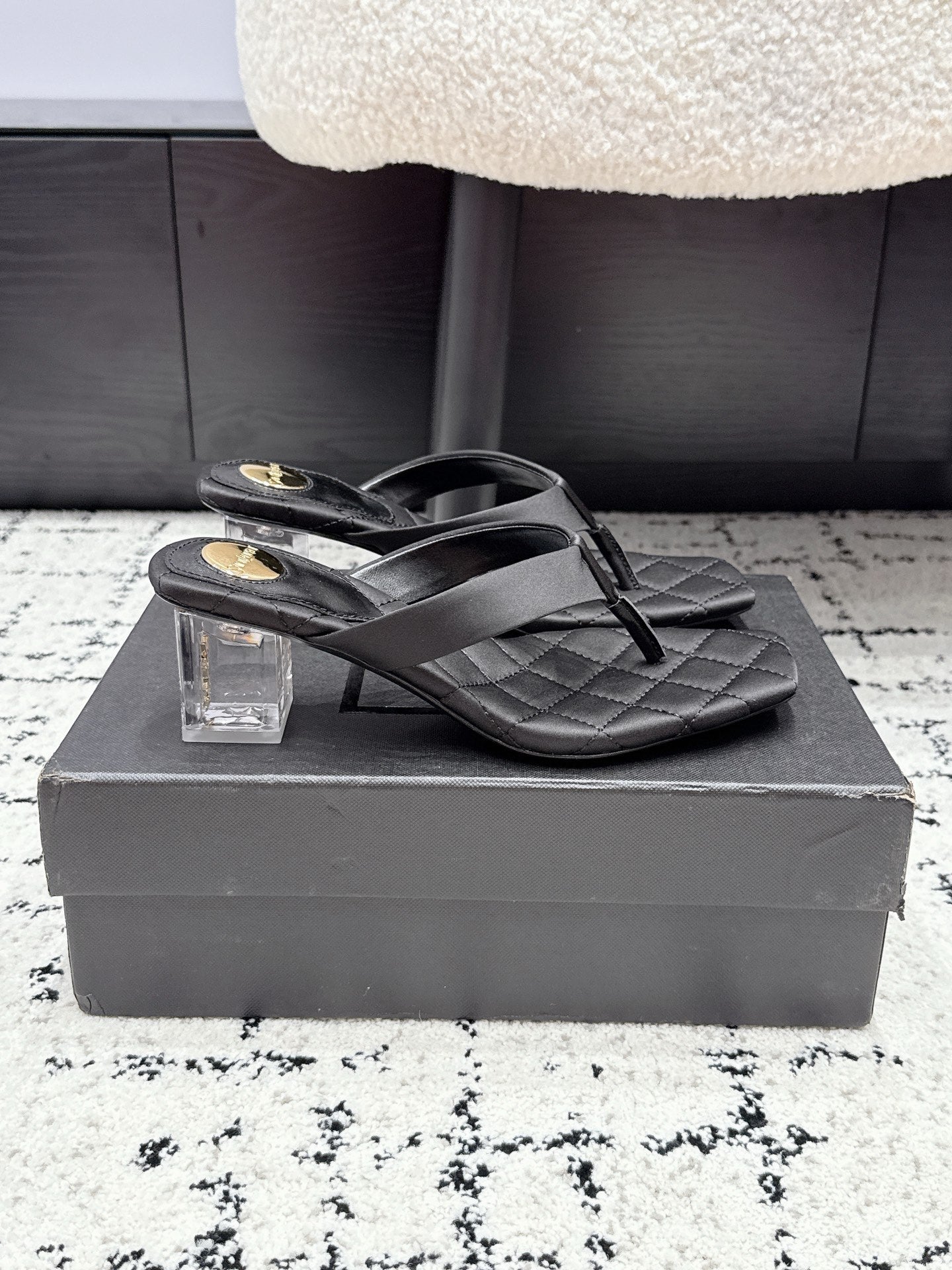 Satin Sandals