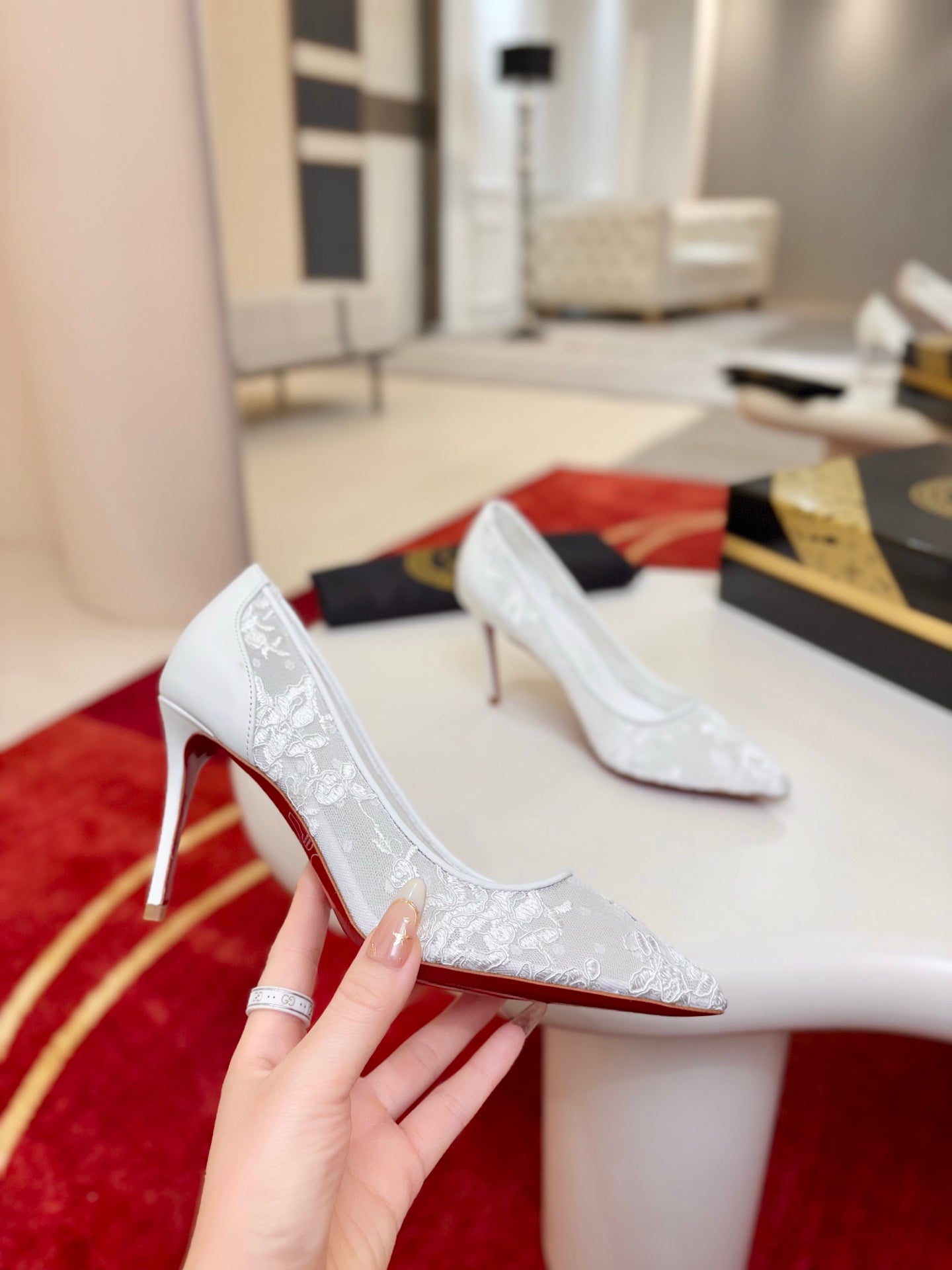 Lace Pumps