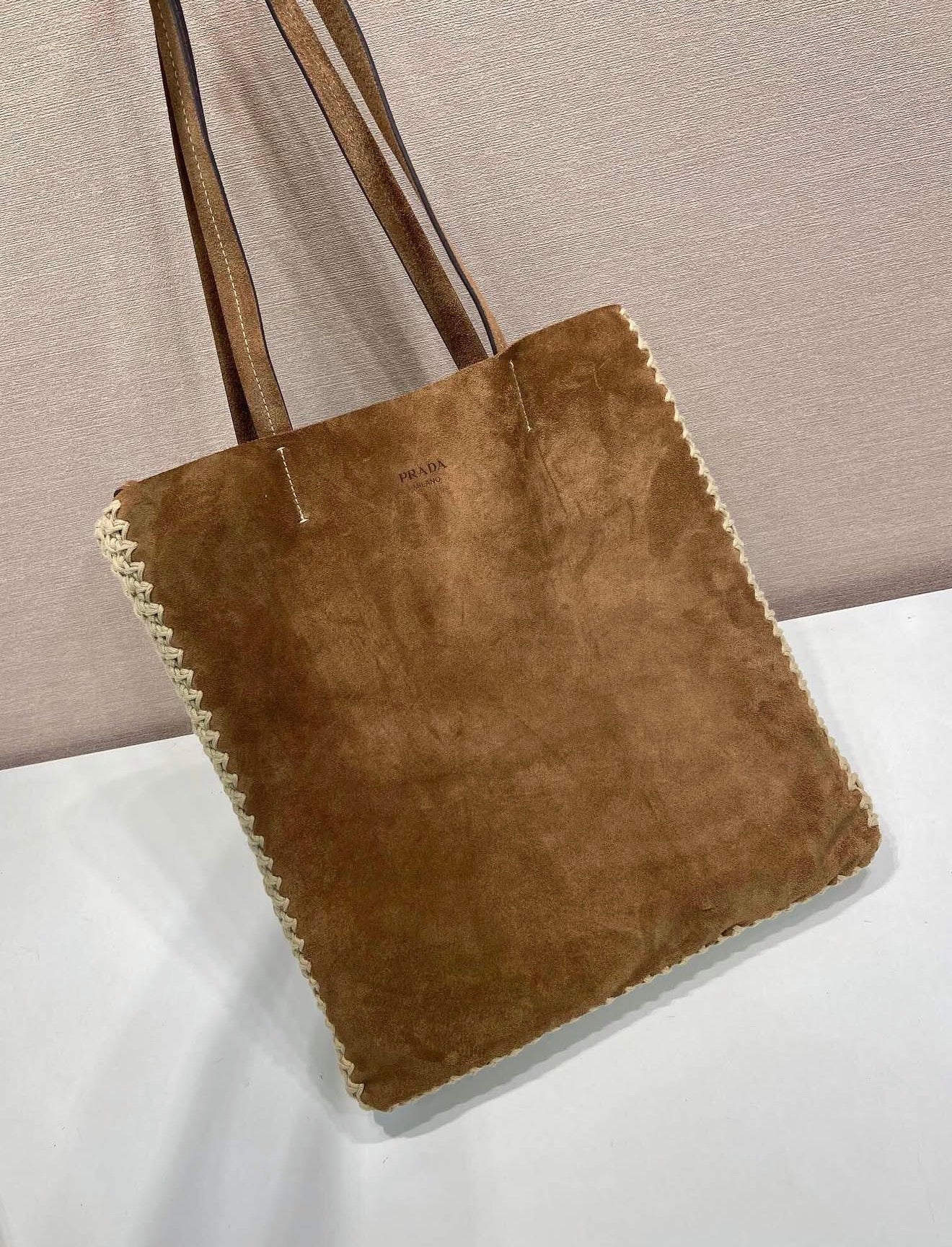Suede Tote