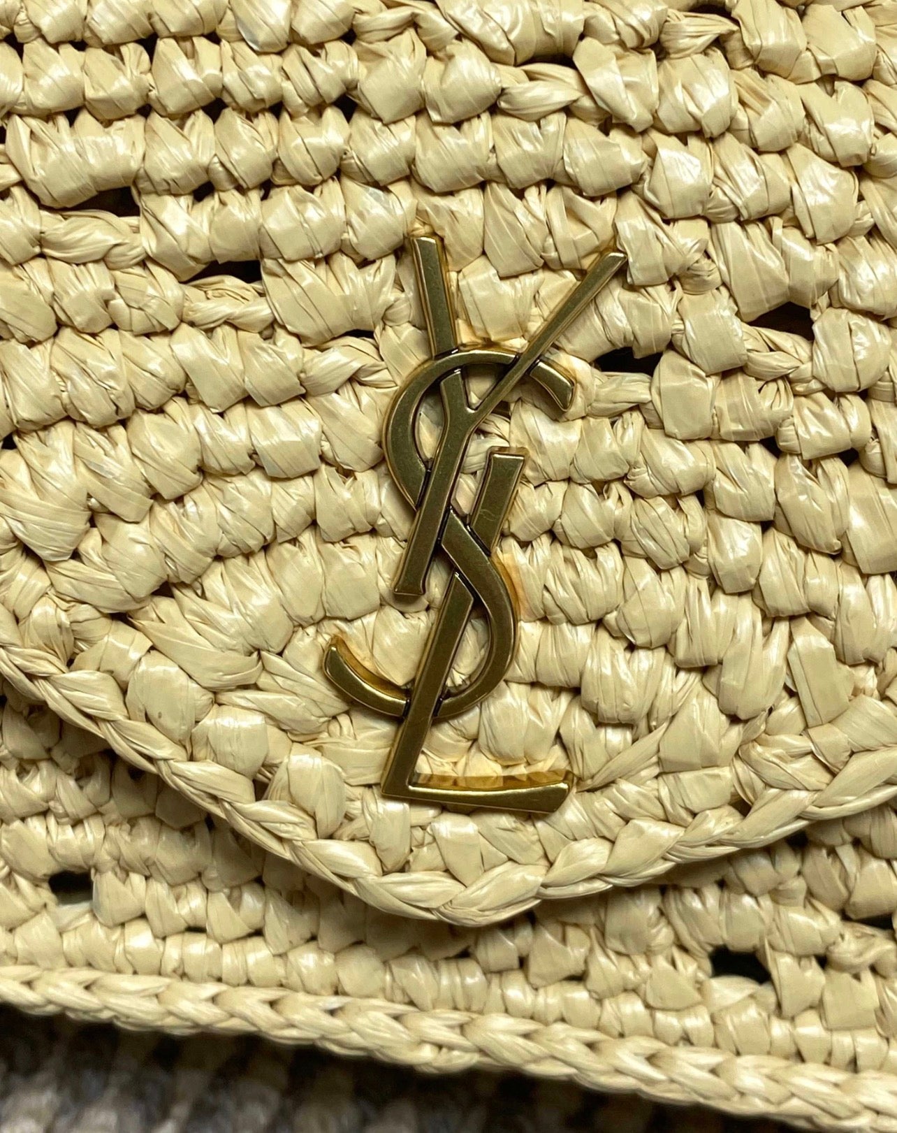 Loulou Raffia Mini