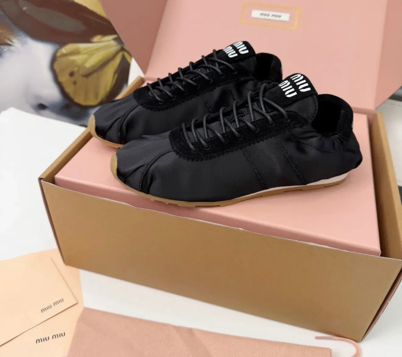 Satin Trainers