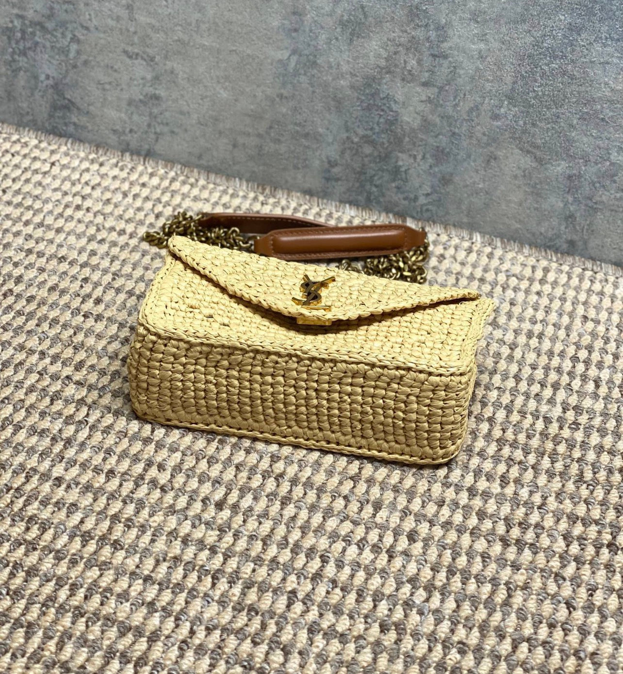 Loulou Raffia Mini