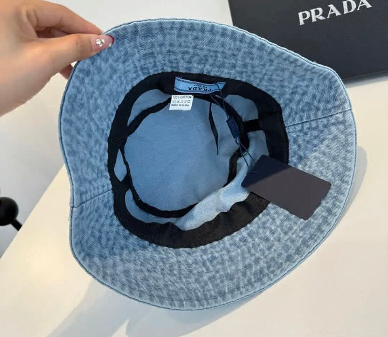 Denim Bucket Hat