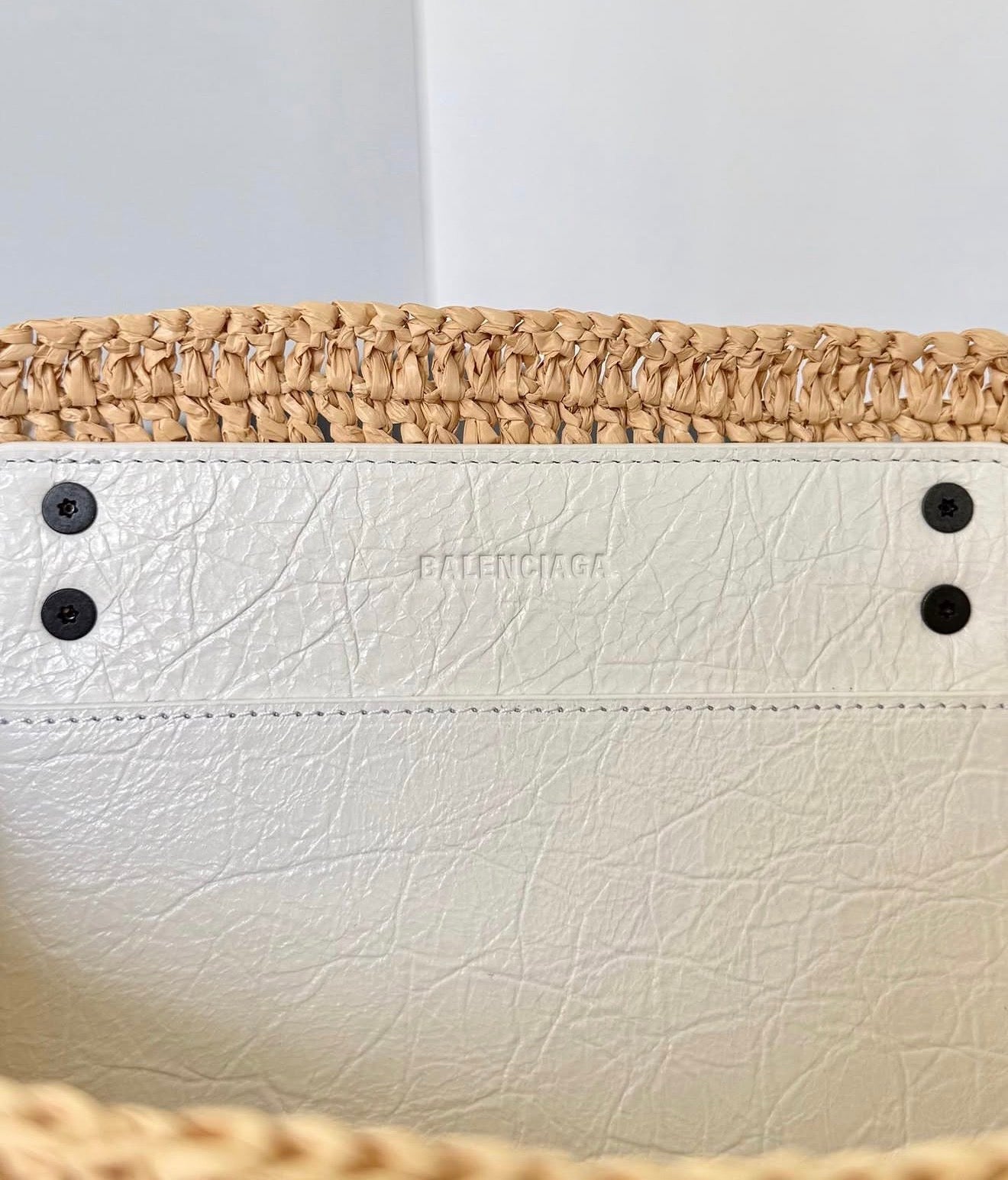 Raffia City Bag