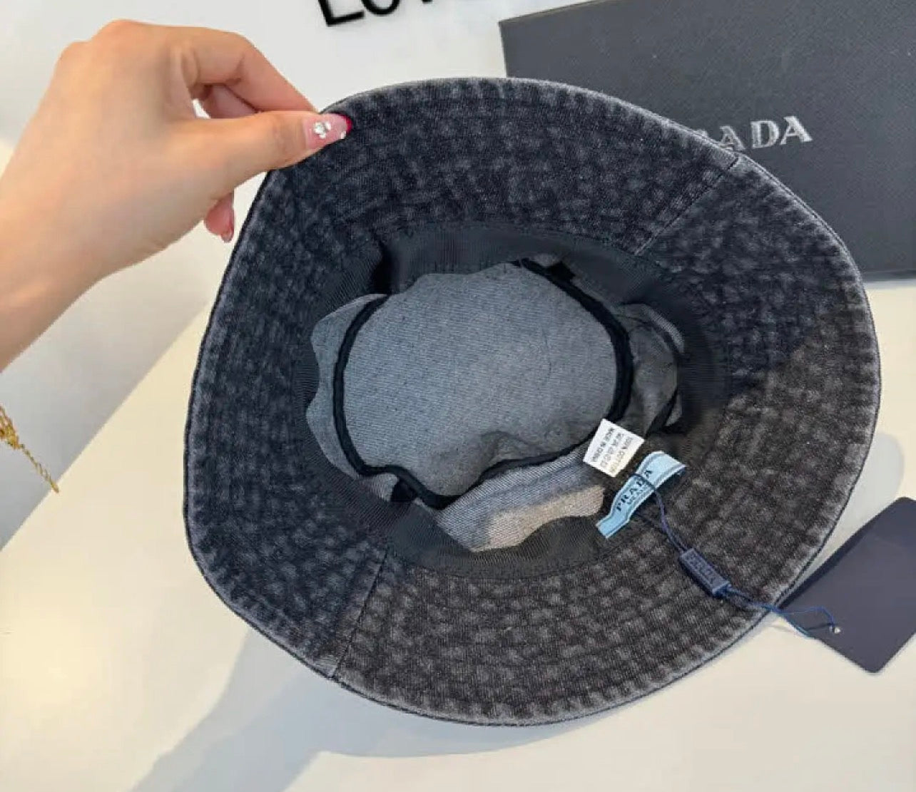 Denim Bucket Hat