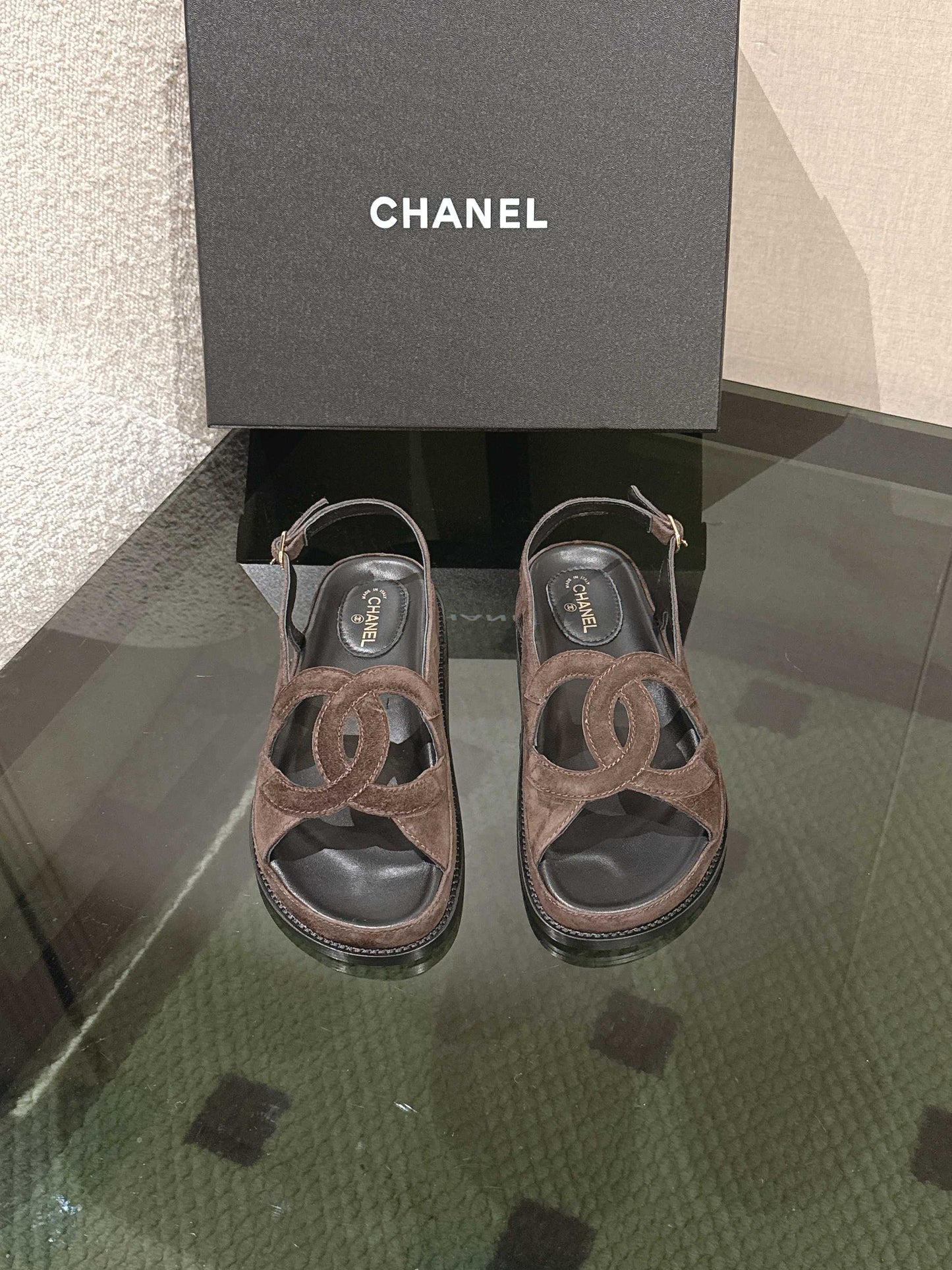 Suede Sandals