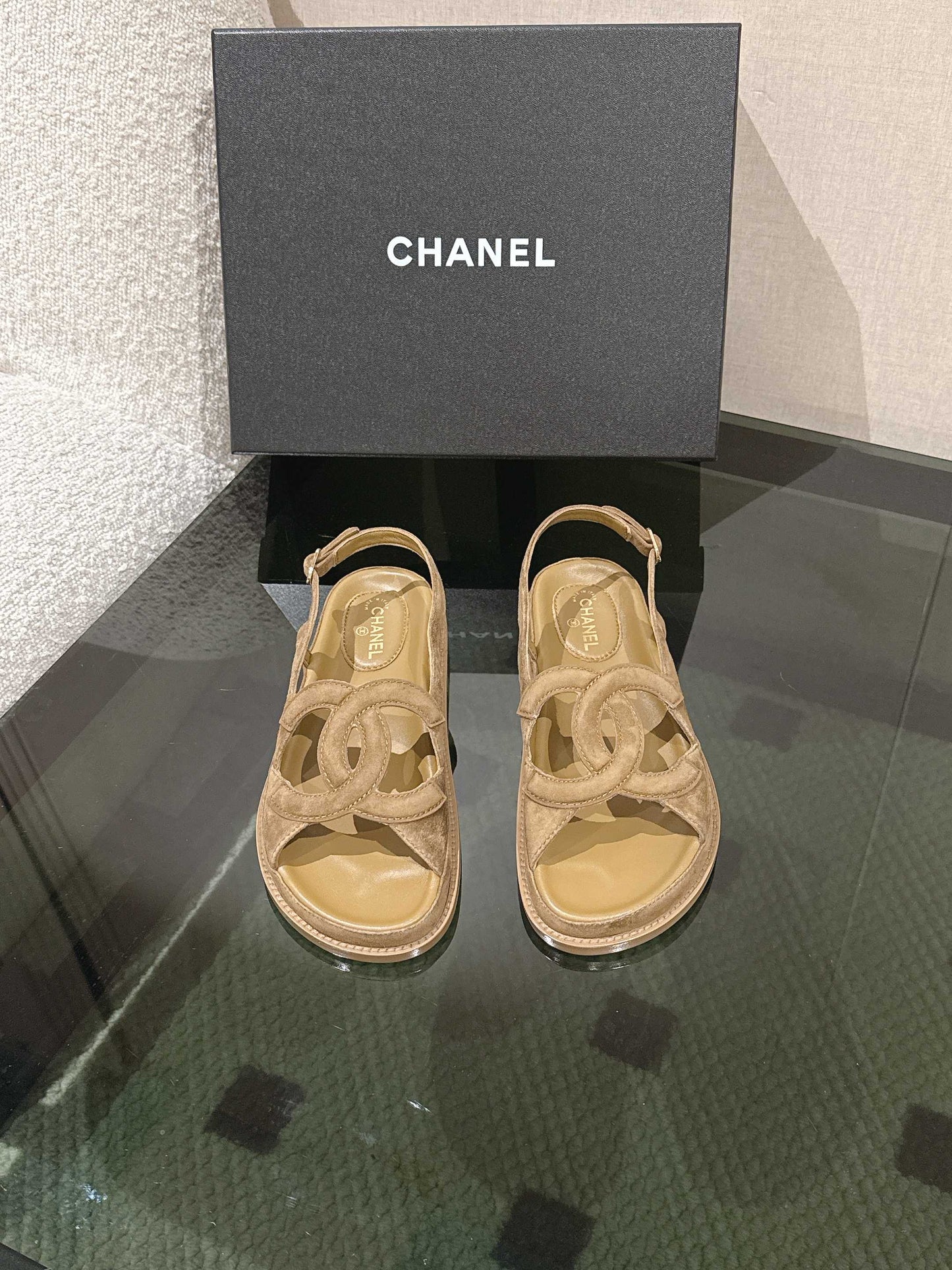 Suede Sandals