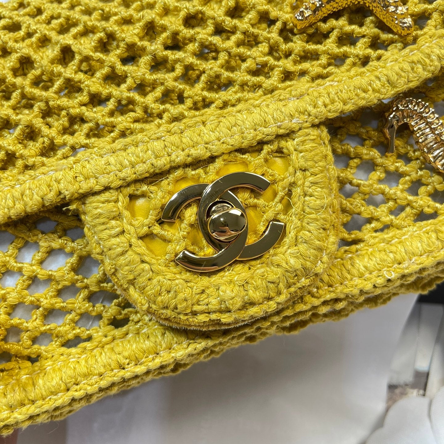 Mesh Flap Bag