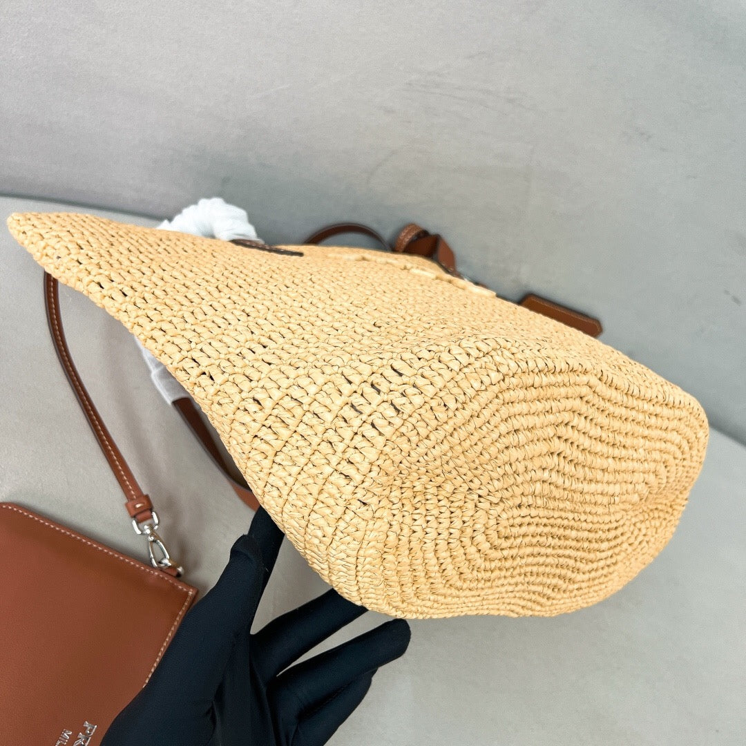 Raffia Basket Bag