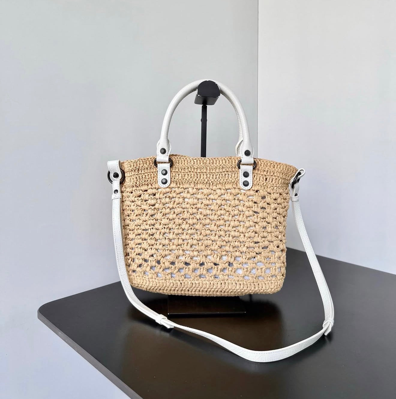 Raffia City Bag