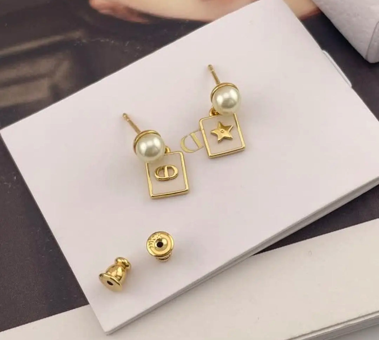 Logo Earrings