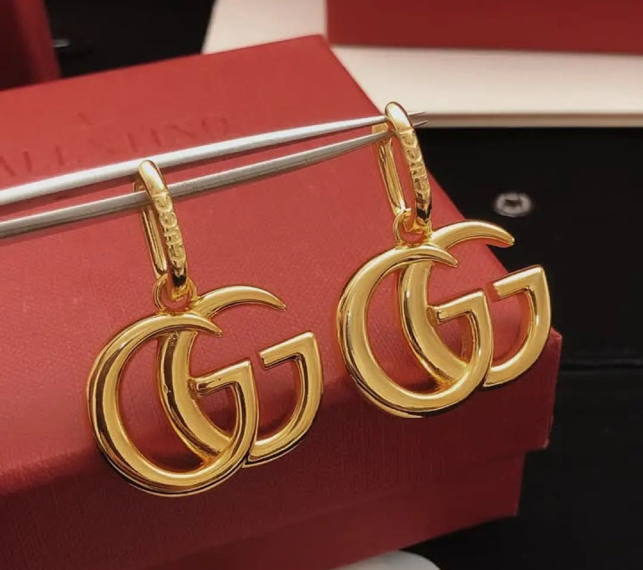 Logo Earrings