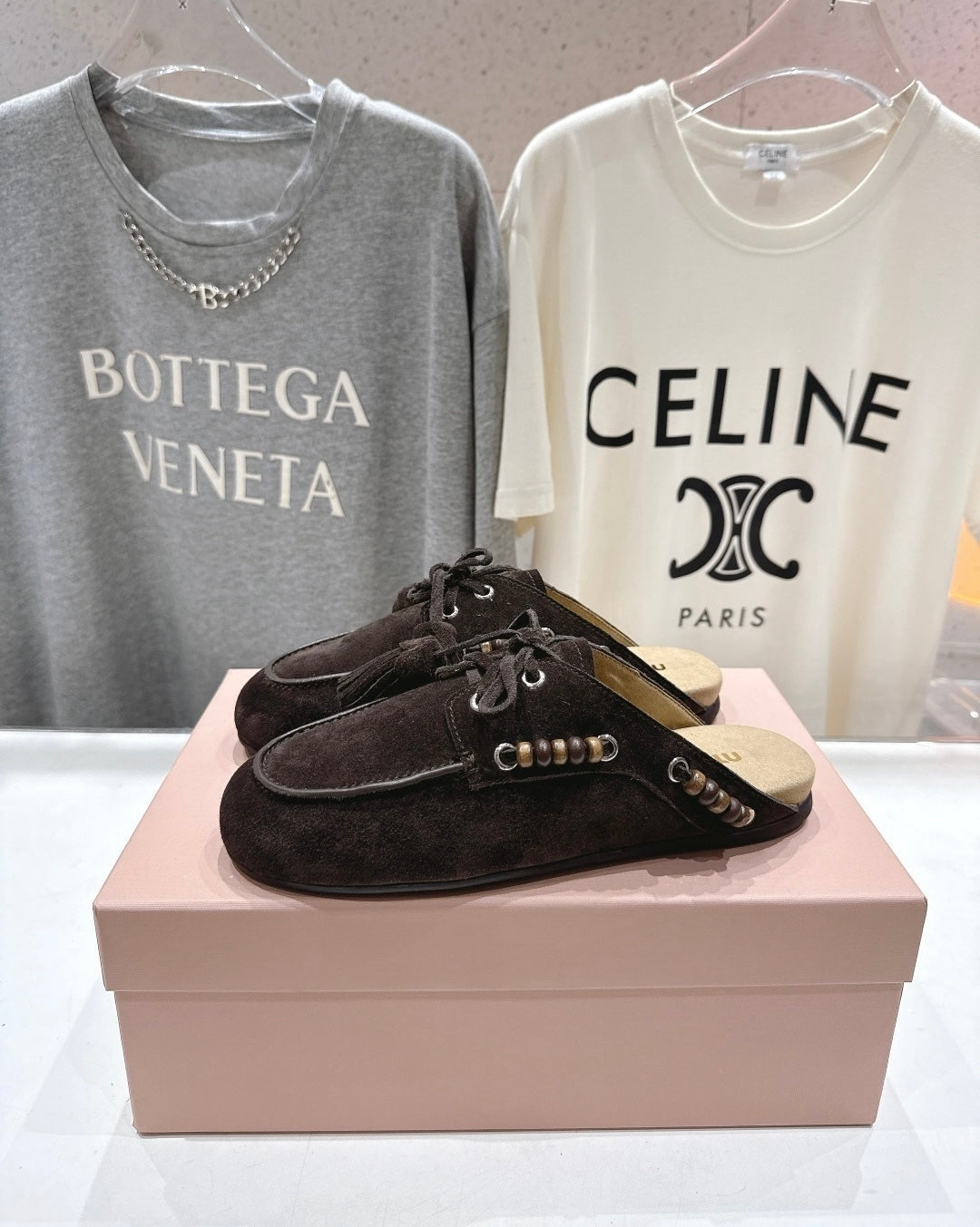 Suede Loafers