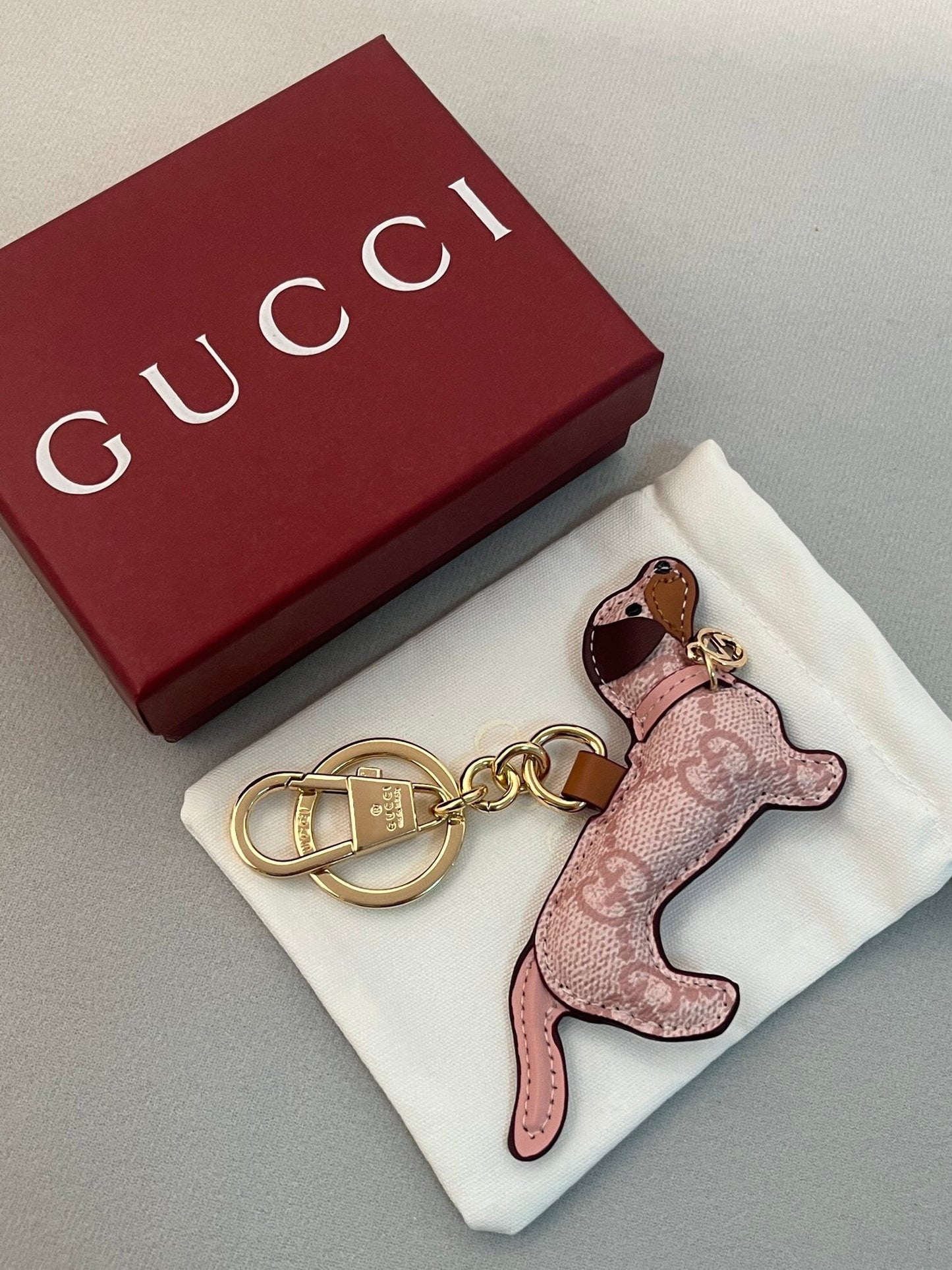 GG Dog Bag Charm/Keychain