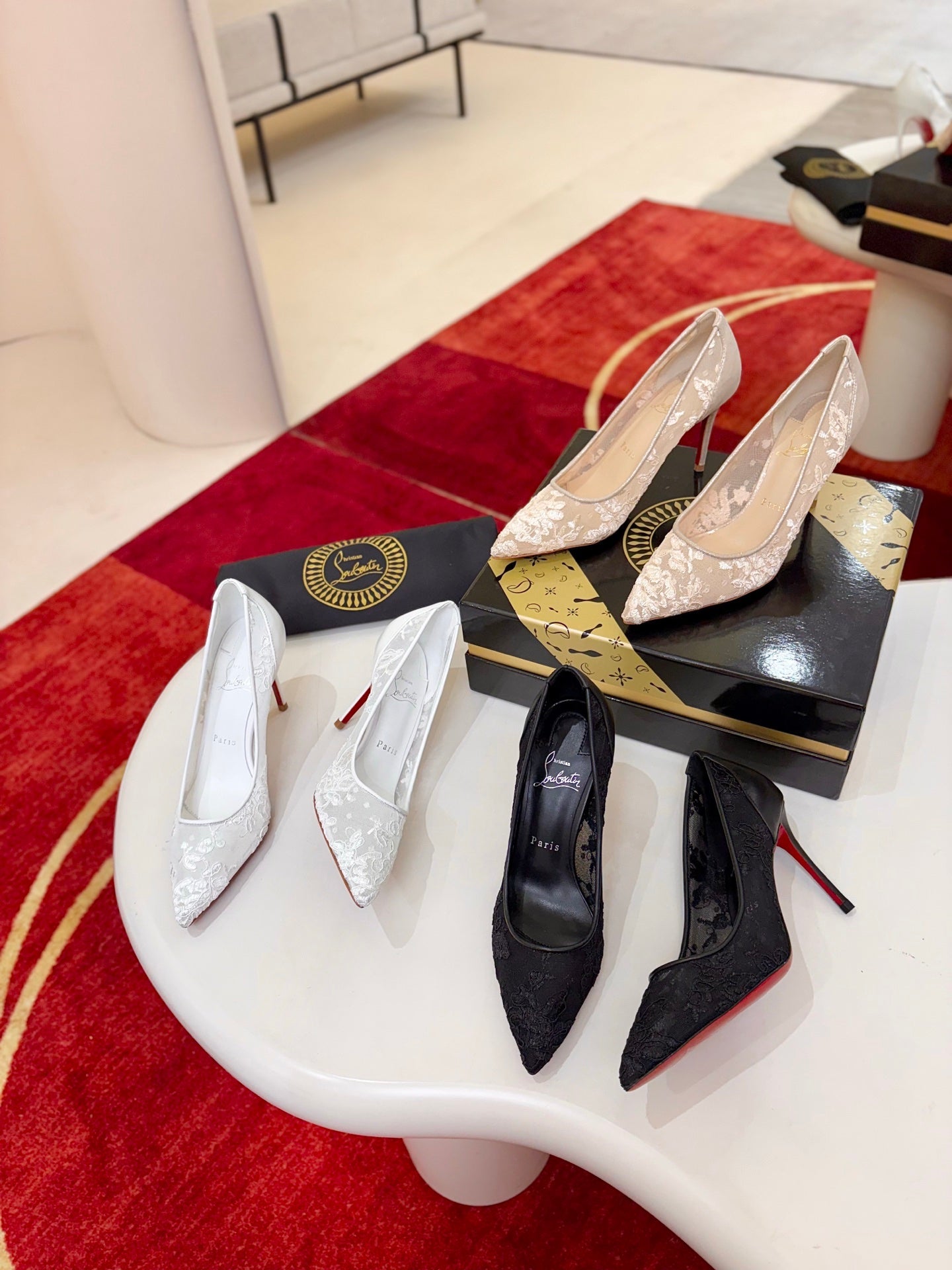Lace Pumps