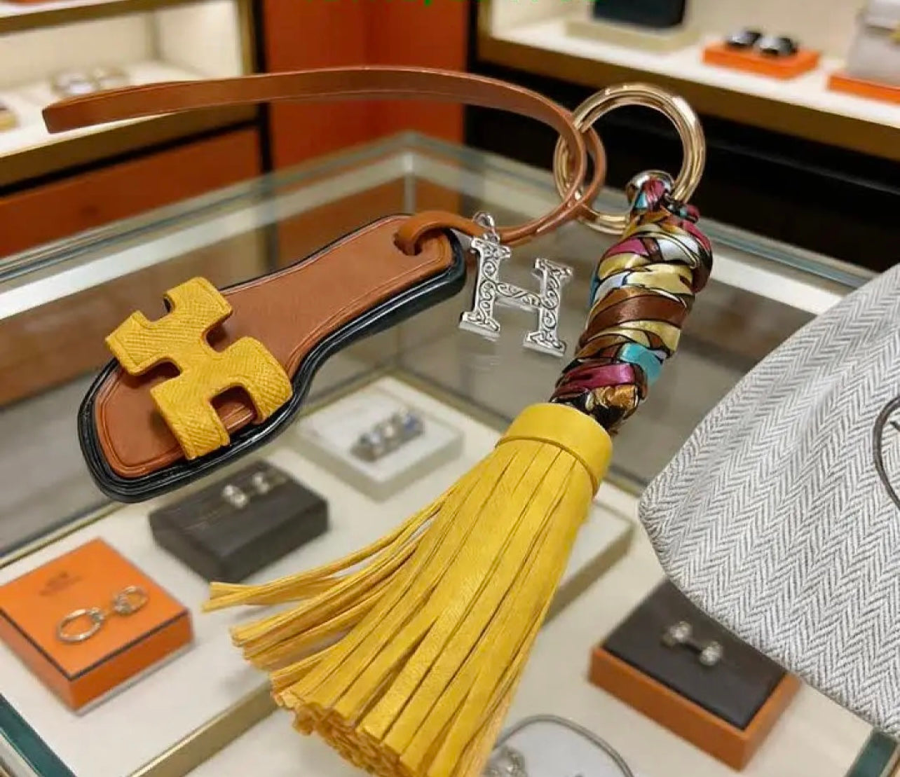 Sandal Bag Charm Keychain