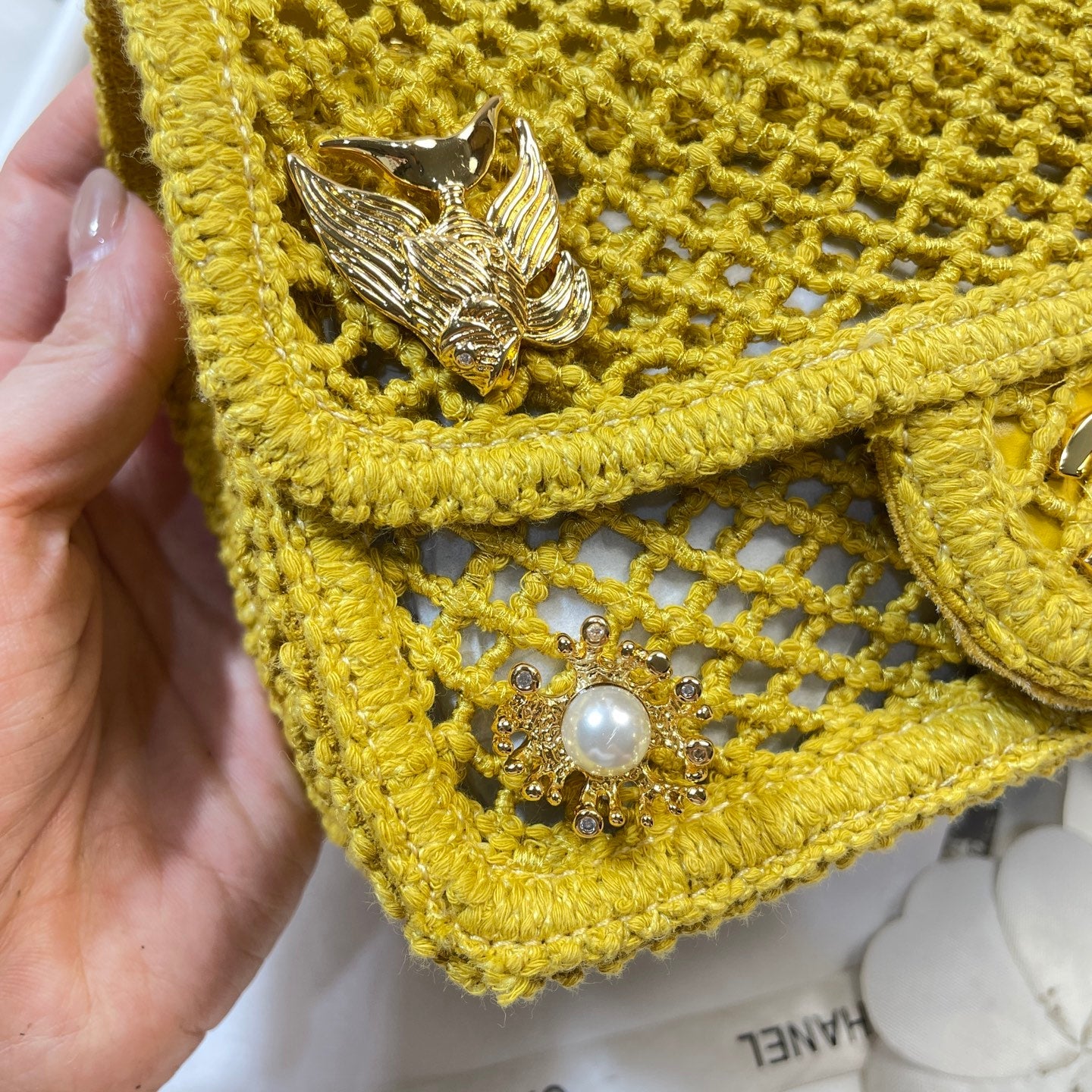 Mesh Flap Bag