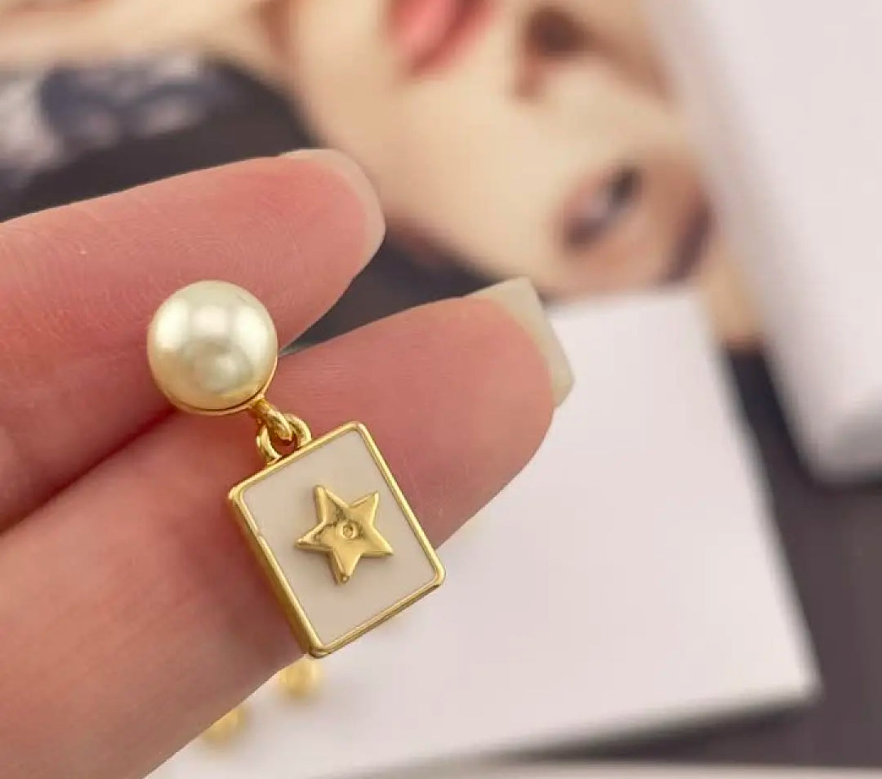 Logo Earrings