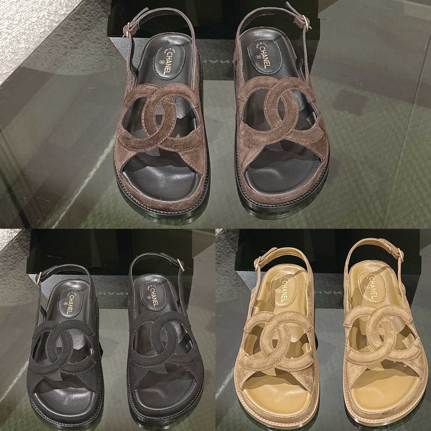 Suede Sandals