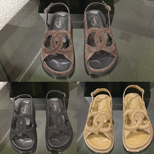 Suede Sandals