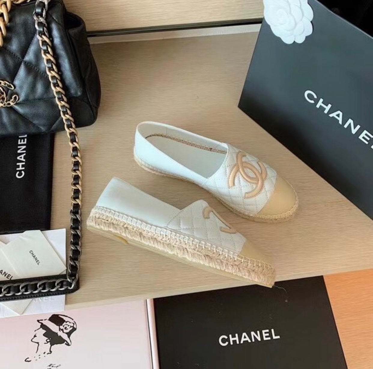 Leather Espadrilles