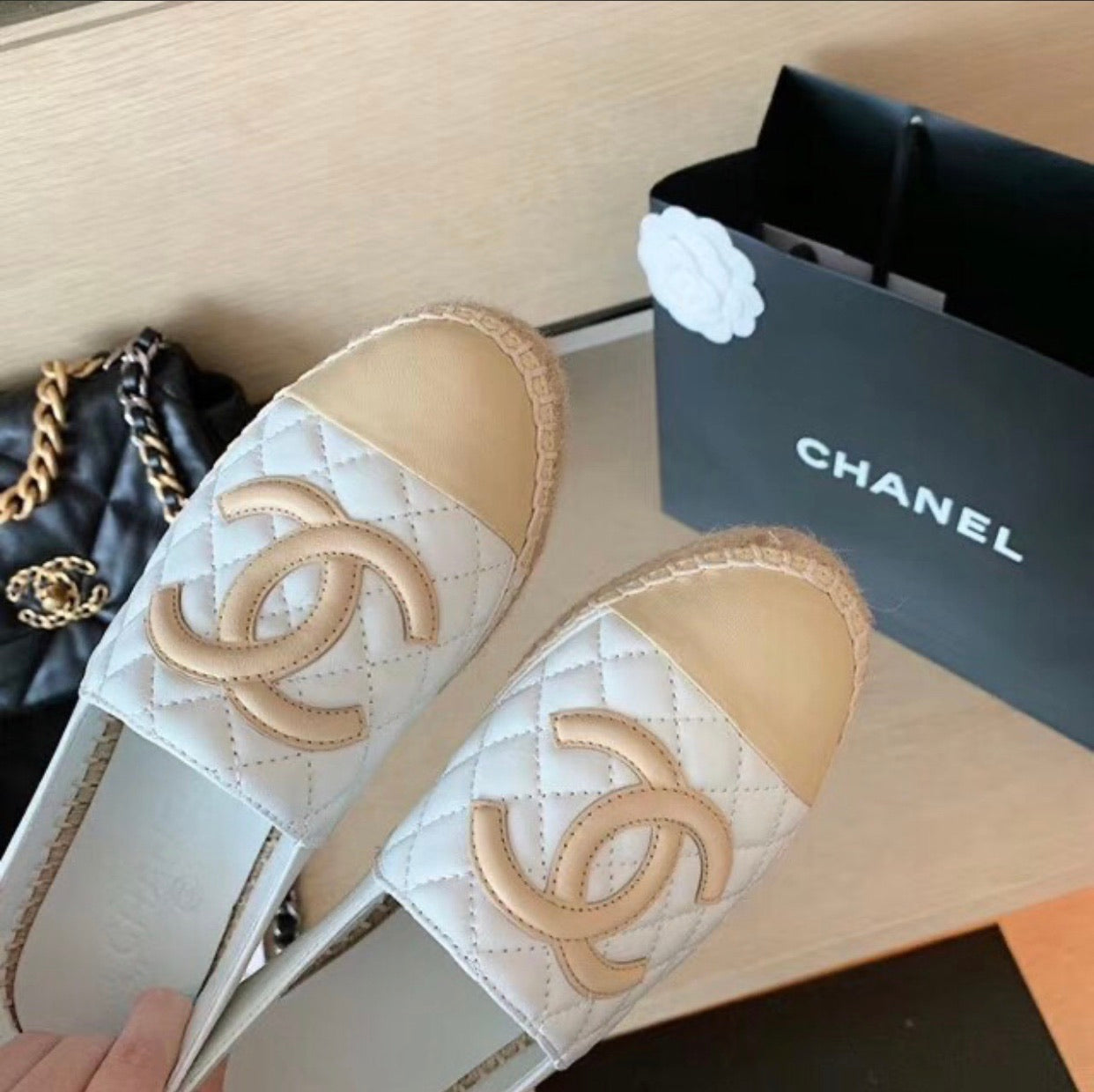 Leather Espadrilles
