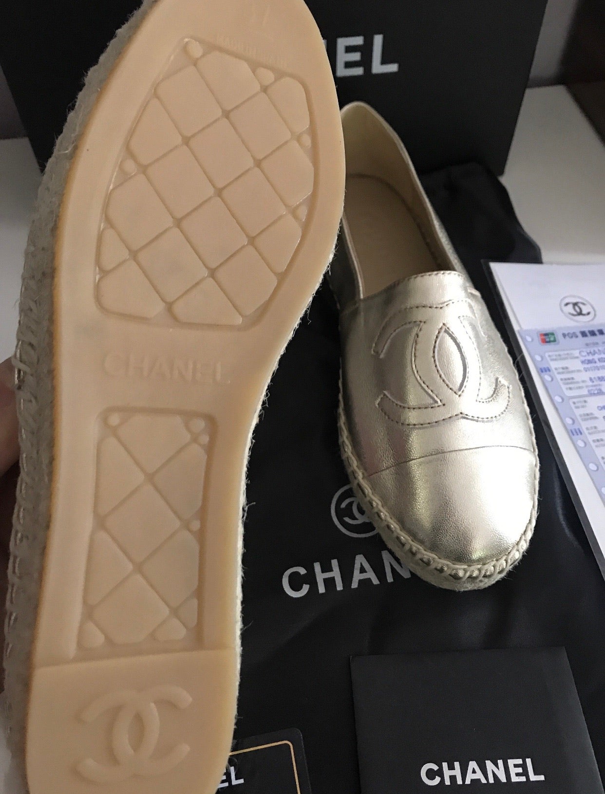 Leather Espadrilles